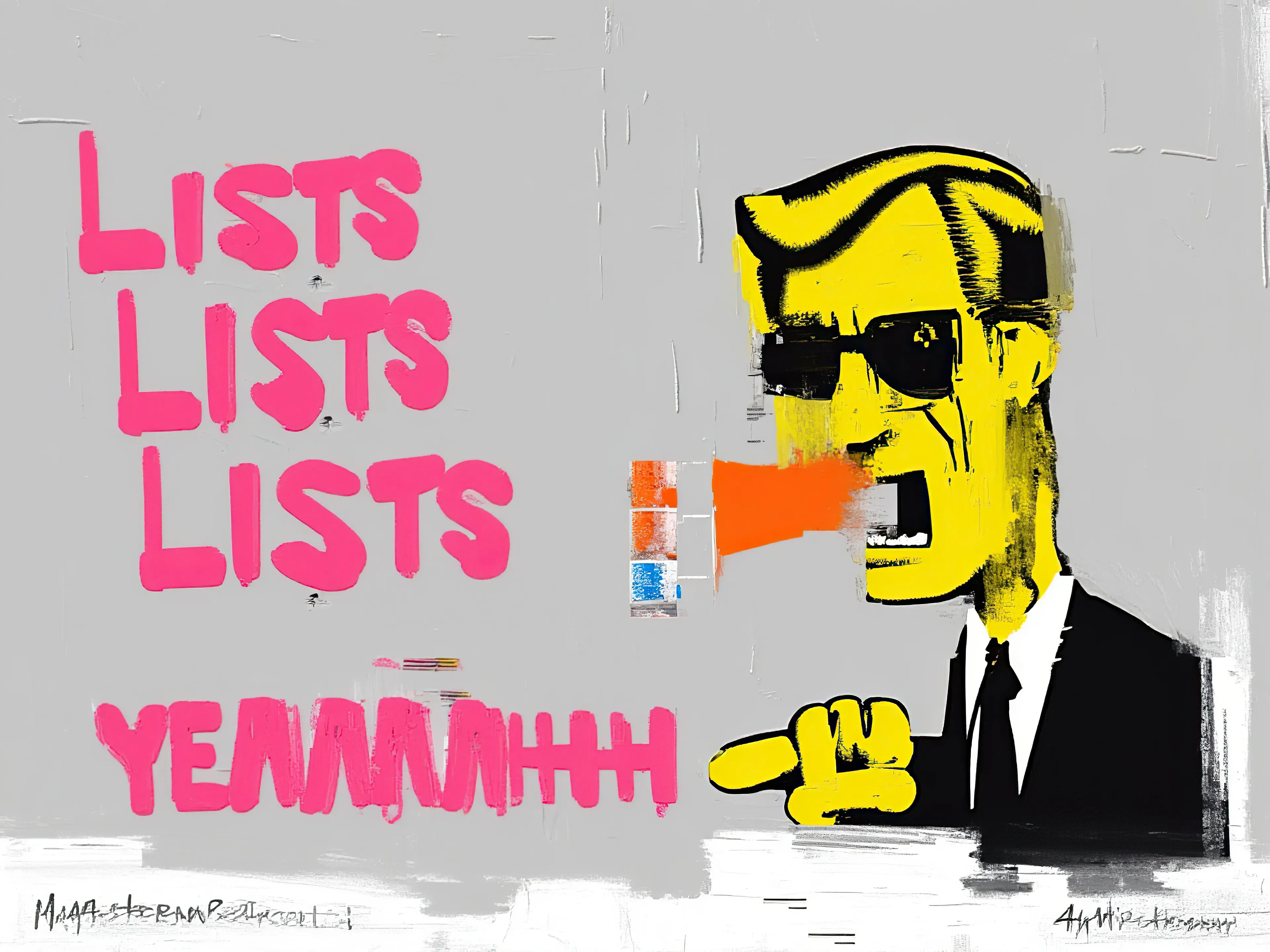 LIST PAINTING 23

AI 

CIRCA 2025