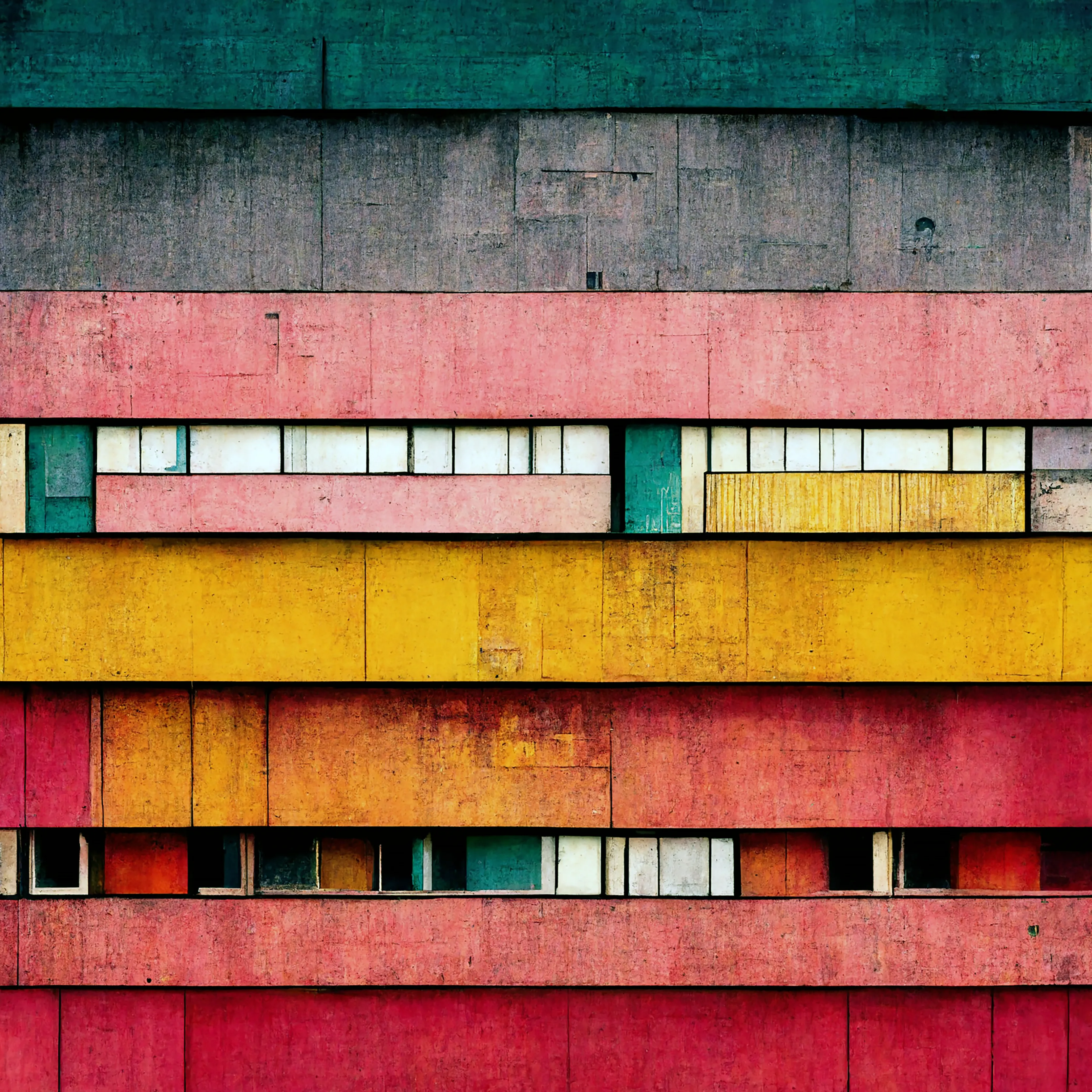Cathartic Prism: Brutal lines trough the eyes of a prism, using architectural shapes to build psychological relief through the colourful expression of strong emotions.

Artist: IKERTJE  
Edition type: 1/1  
Year: 2022  
Web: https://linktr.ee/IKERTJE

License: Primary NFT holder is free to use in advertising, display privately and in groups, including virtual galleries, documentaries and essays by holder of the NFT, as long as creator is credited. Provides no rights to create commercial merchandise, commercial distribution, or derivative works.