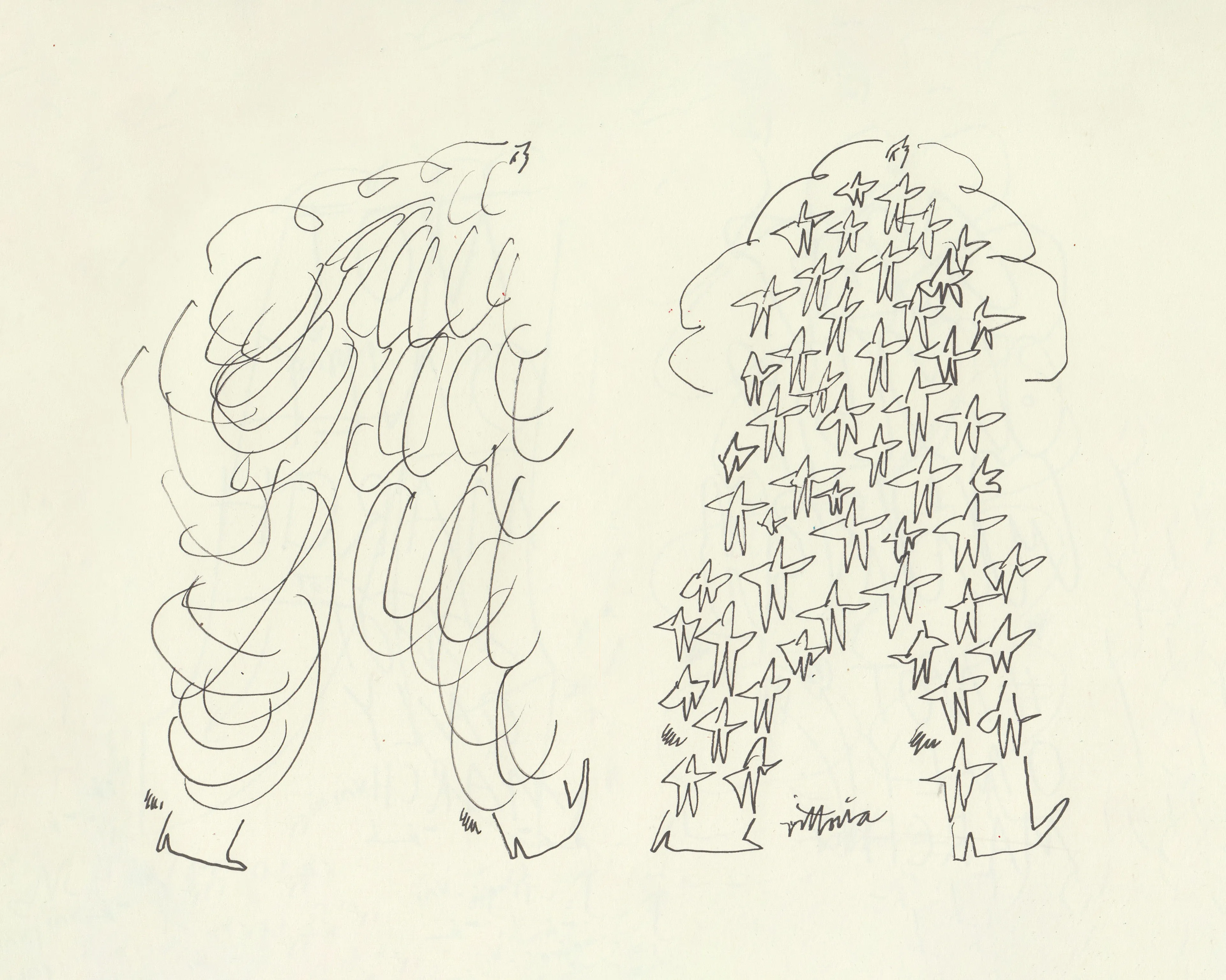 The artist's first ink-only NFT , "Becoming A Star," is inspired by the parallel of energy, time, and chance it takes to become a star in the sky, and a star in one's own life.