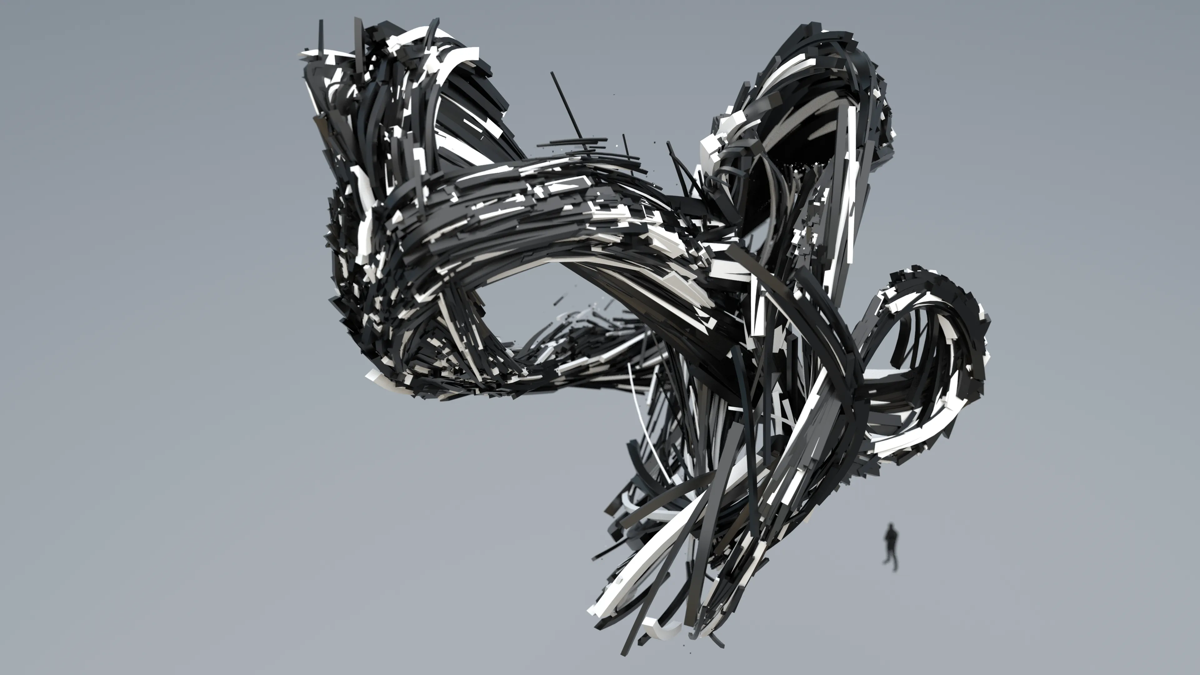 The System. Static composition from a limited edition series.