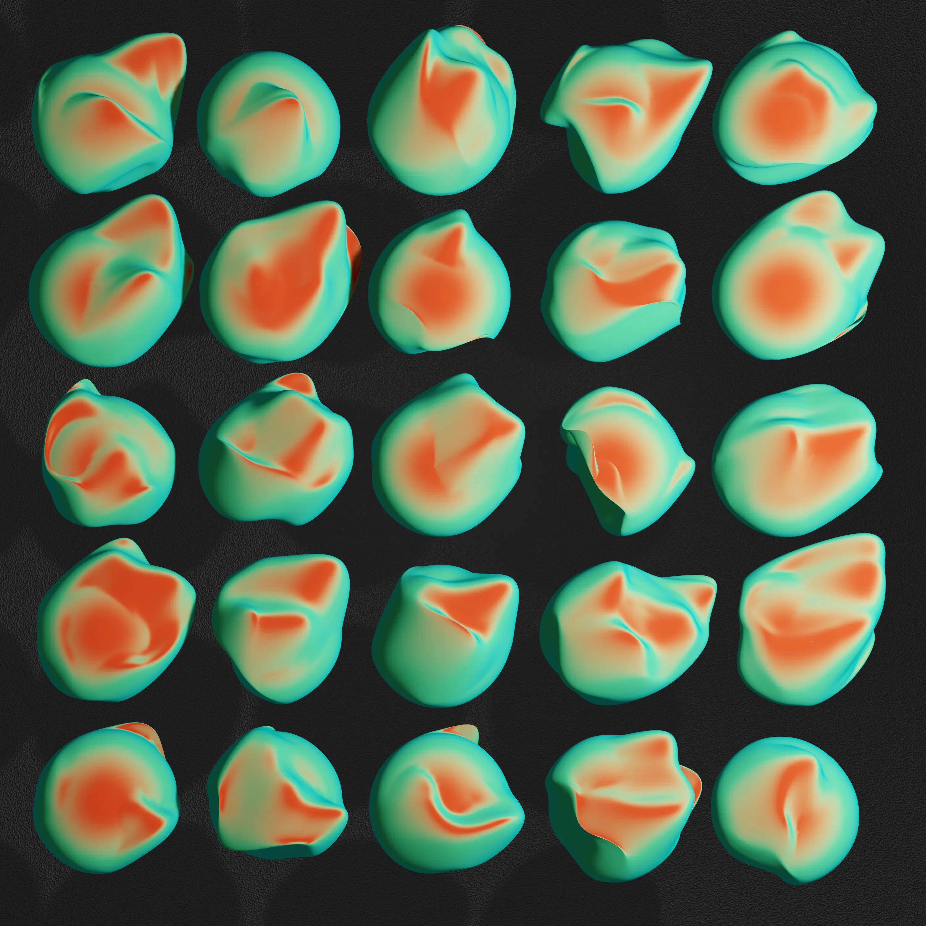 #generative #space #iridescence