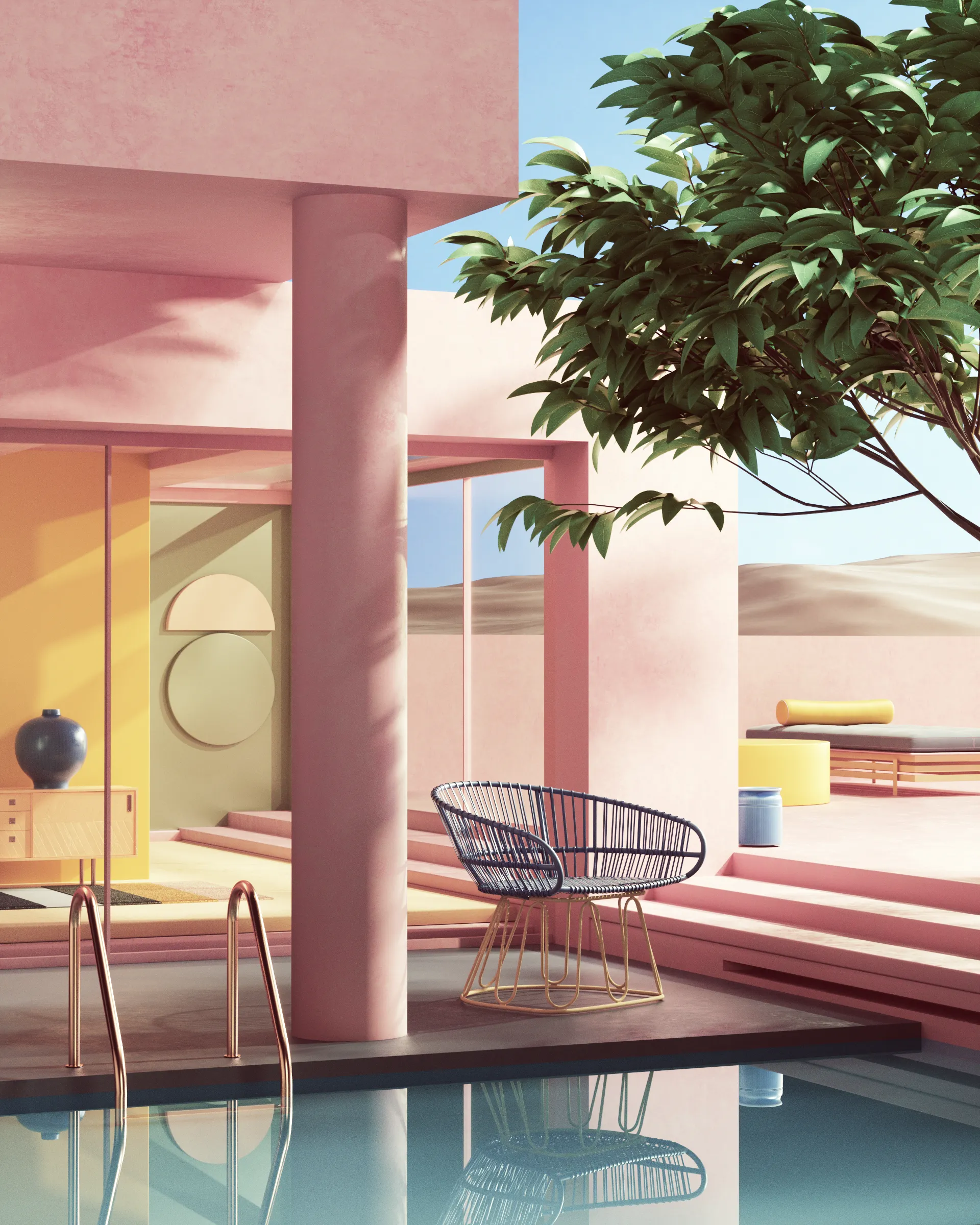 A mid-century hideout.