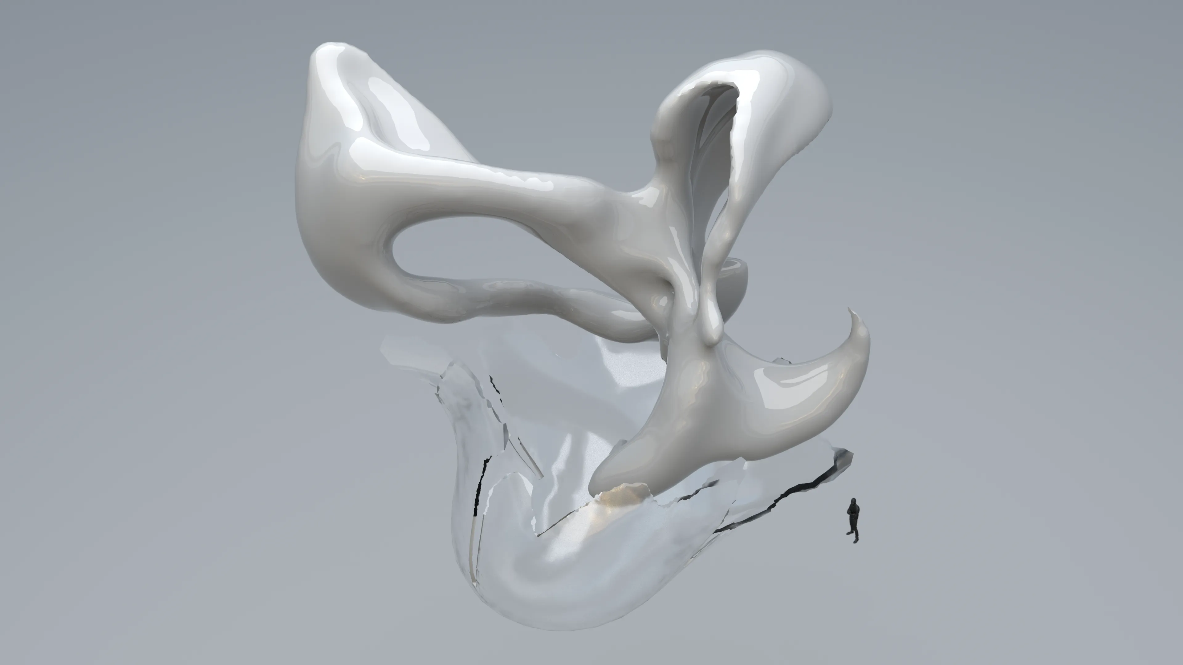 The System. Resulting in coalescence.