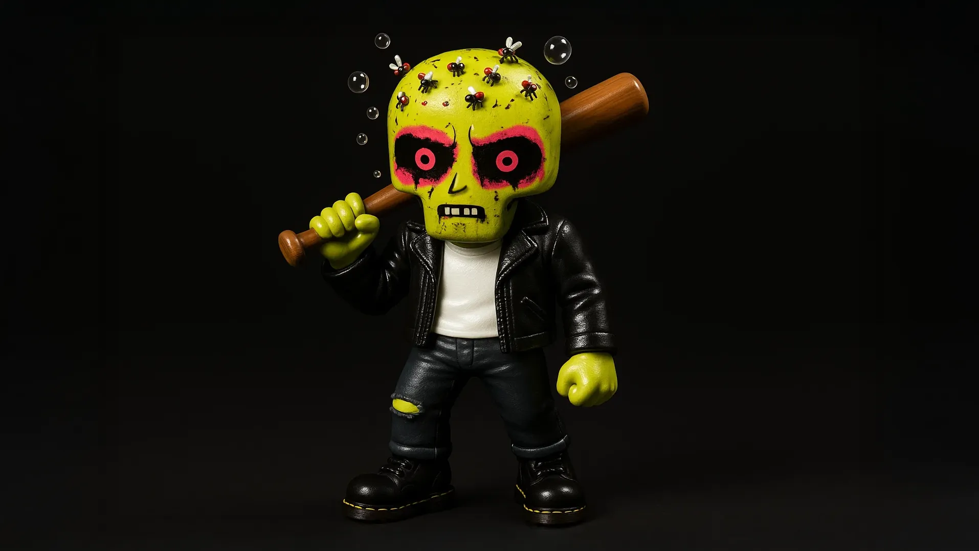 404 gacha figure representations based on the artworks of XCOPY, as imagined by Nuclear Samurai for the Frens & Legends art series. 