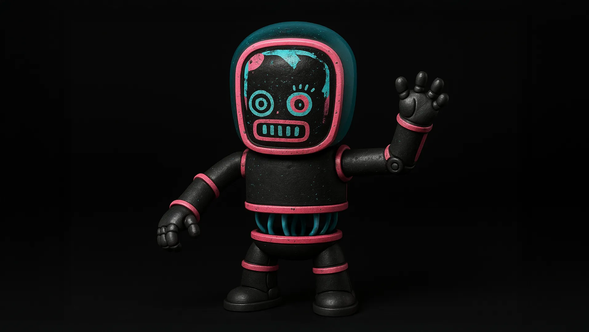 404 gacha figure representations based on the artworks of XCOPY, as imagined by Nuclear Samurai for the Frens & Legends art series. 