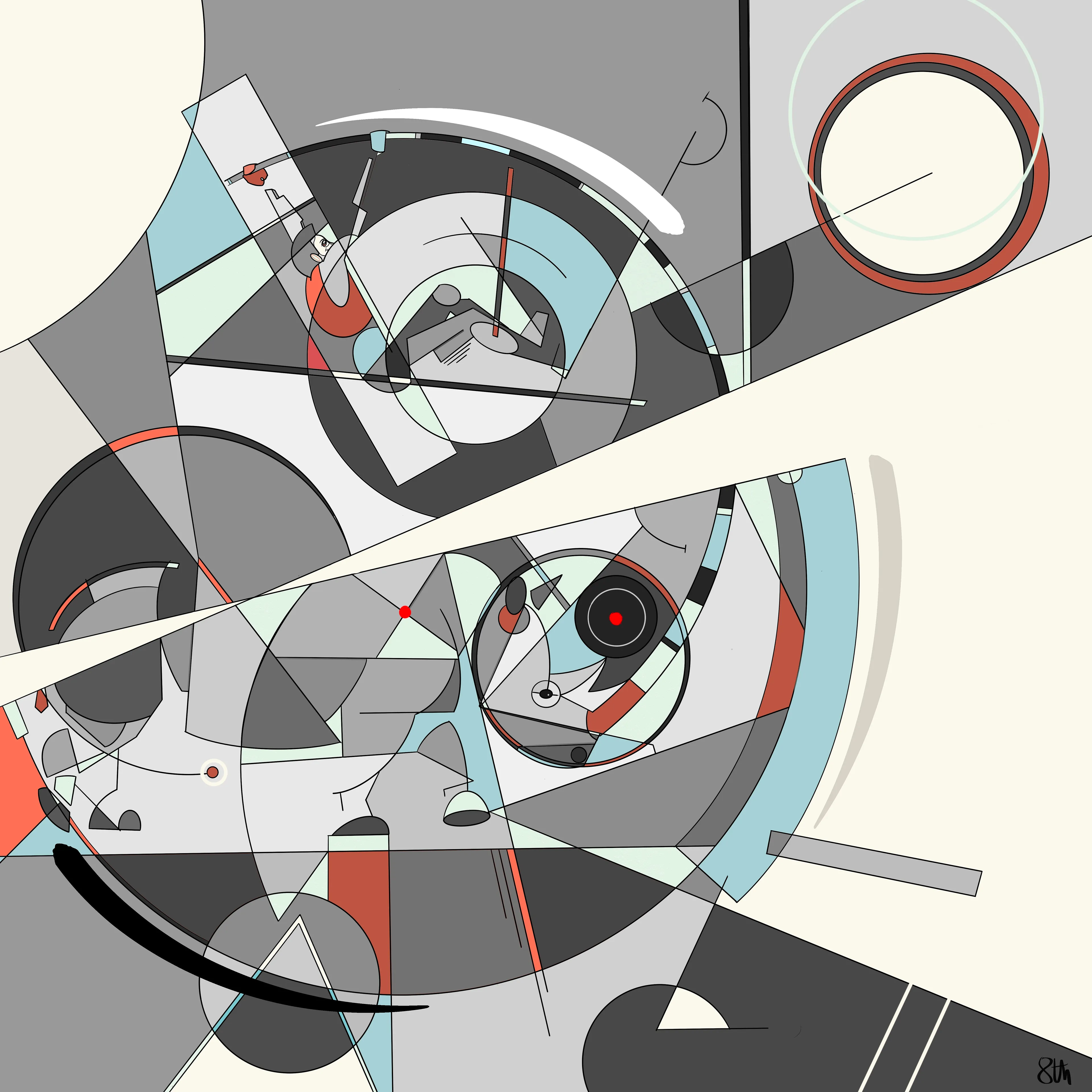 Digital drawing / 6000x6000 px / 2022
10% of the profits paid every month to associations that protect endangered animals.