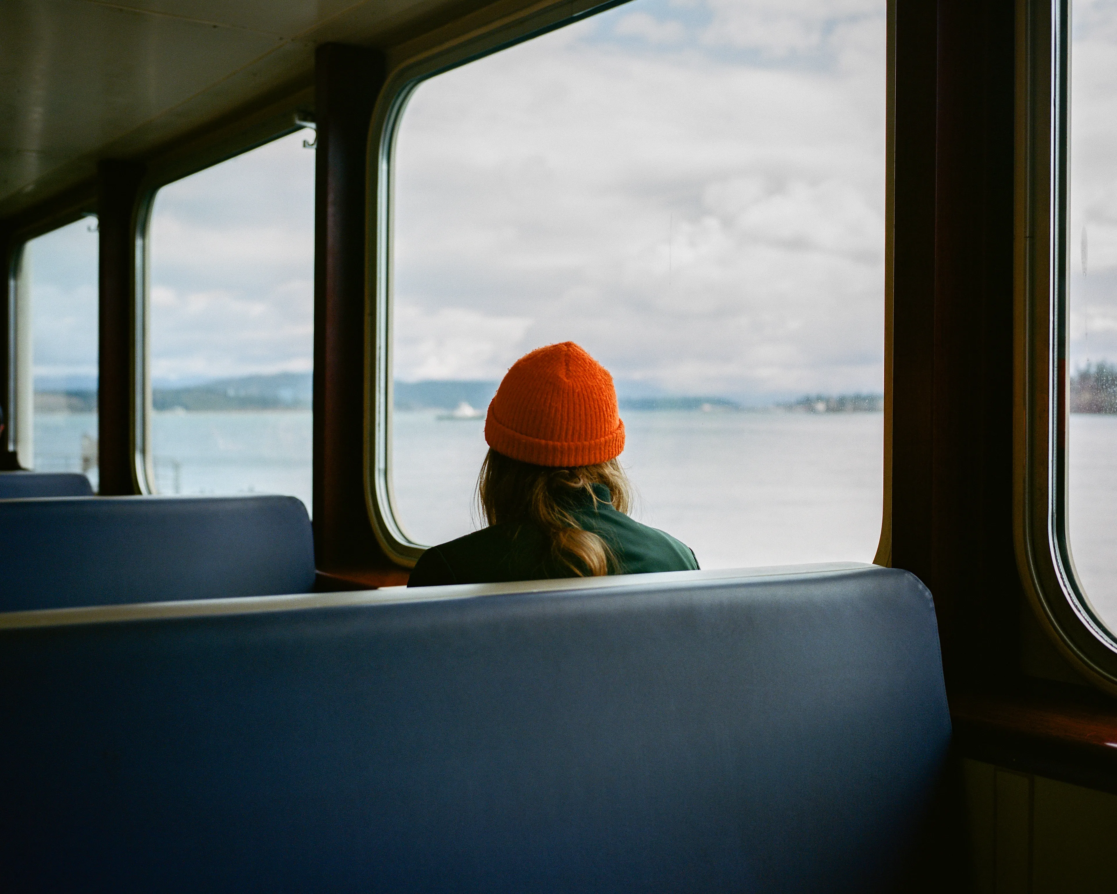 I've got a thing for orange beanies.