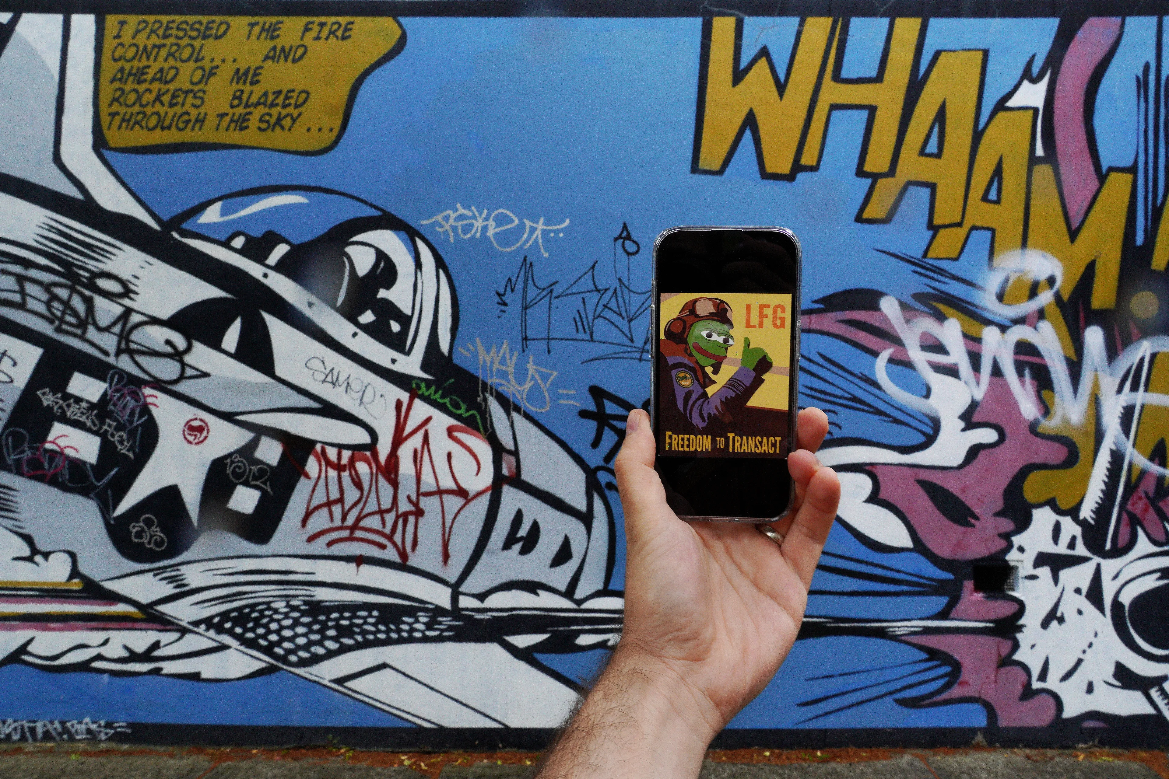 The Meme Ninja project aims to spread The Memes outside the NFT bubble.

"Memes Outside" examines the gap between our current online communities and the goal we have set ourselves to create a truly Open Metaverse.

"Memes Outside" was inspired by Kenneth Josephson's "New York, 1970" and Alex Bartsch's "Covers"

https://www.mmoca.org/learn/teaching-pages/kenneth-josephson/

http://www.alexbartsch.com/covers/