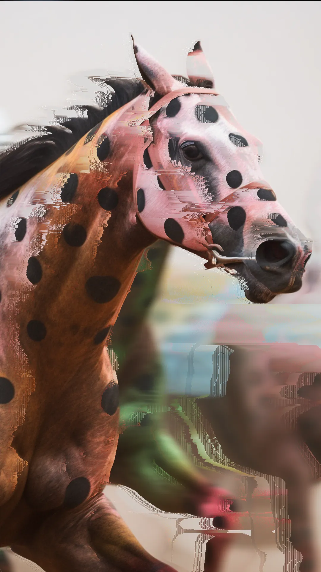 Photo Finish

Photo Finish explores the impact of technological progress, in concrete AI, and its influence on visual culture, featuring the horse as a central symbol. The artwork references its historical significance in the work of Muybridge, where the horse served as an object for capturing the passage of time with photography, and ultimately led to the development of motion pictures.

In situations where the naked eye cannot determine the winner of a race, a photo or video taken at the finish line is often used for a more accurate assessment. Race photography has continuously evolved since its inception, from single-exposure photo finishes to motion picture cameras and advanced digital cameras that use 1-dimensional array sensors to capture 1-pixel-wide sequential images of the finish line. Photo Finish explores the introduction of new technological players in the visual production process, specifically focusing on AI-generated images of horse races. 

The artwork is created in two steps: first, an AI model trained on actual race photos generates a speed photo of a horse race; second, the pixels of the AI-generated image are dismantled and reorganized, reinstilling a sense of velocity. 

More info at Expanded.art

https://www.expanded.art/exhibitions/algorithmic-empathy