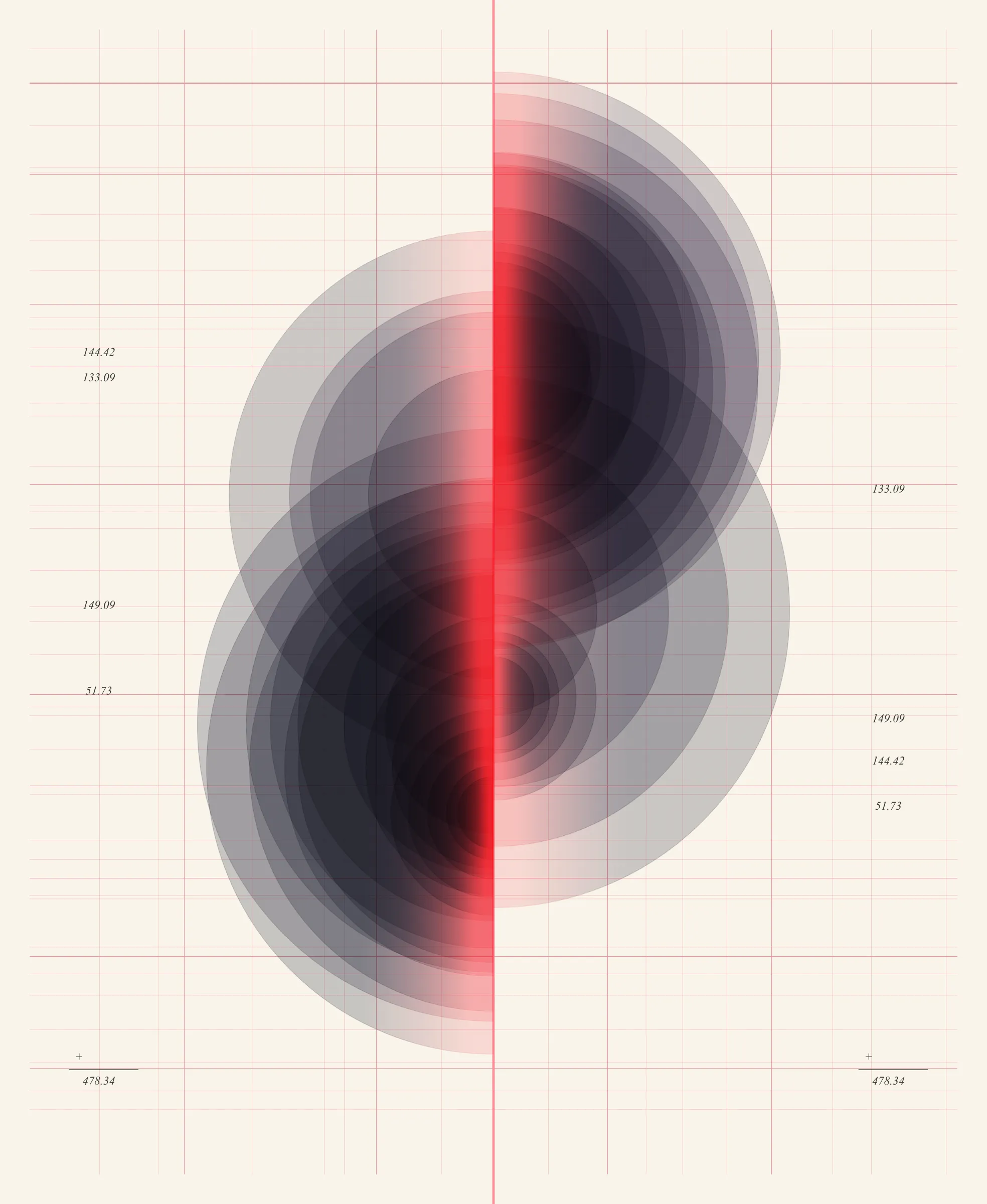 I'm sure you know what Suma is about. You could say it in English sum, and then it's an elementary arithmetical problem, the total amount of something that exists. 

Suma system is divided in two equal parts, displayed side by side. Symbolic surface areas are given the exact same quantity of resources, just look at the numbers. But they don't appear to be alike or identical.  Differing points of advantage or disadvantage are highlighted by structural glowing barrier. Constant challenging movements are fixing the system, striving to achieve equilibrium. 

“Not everything that is faced can be changed. But nothing can be changed until it is faced.”
― James Baldwin

_______

Suma is part of YOU TOPIA exhibition, presented by VerticalCrypto Art at The NFT Gallery in London and New York.
Curated by Micol Ap.