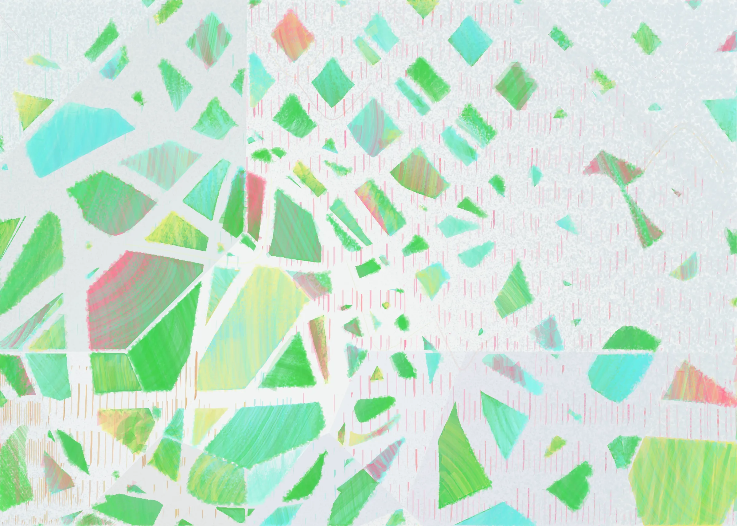 **Drifting Dreams** is a generative art system that captures bittersweet moments along journeys to dreams.

You can feel the river rushing, the wind screaming, and thunder lighting up the sky: the storm is about to take over. But if you look closer, it is also a wonderland filled with dazzling rainbows, comforting warmth, and hope.

It is a journey worth remembering.