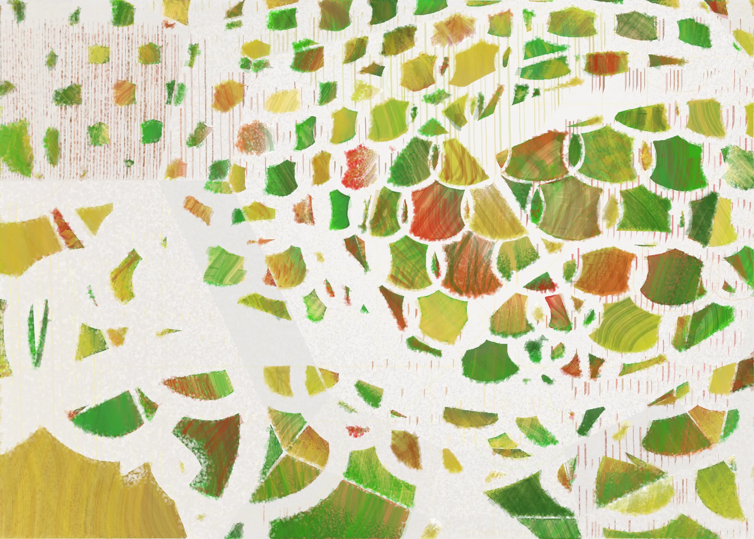 **Drifting Dreams** is a generative art system that captures bittersweet moments along journeys to dreams.

You can feel the river rushing, the wind screaming, and thunder lighting up the sky: the storm is about to take over. But if you look closer, it is also a wonderland filled with dazzling rainbows, comforting warmth, and hope.

It is a journey worth remembering.