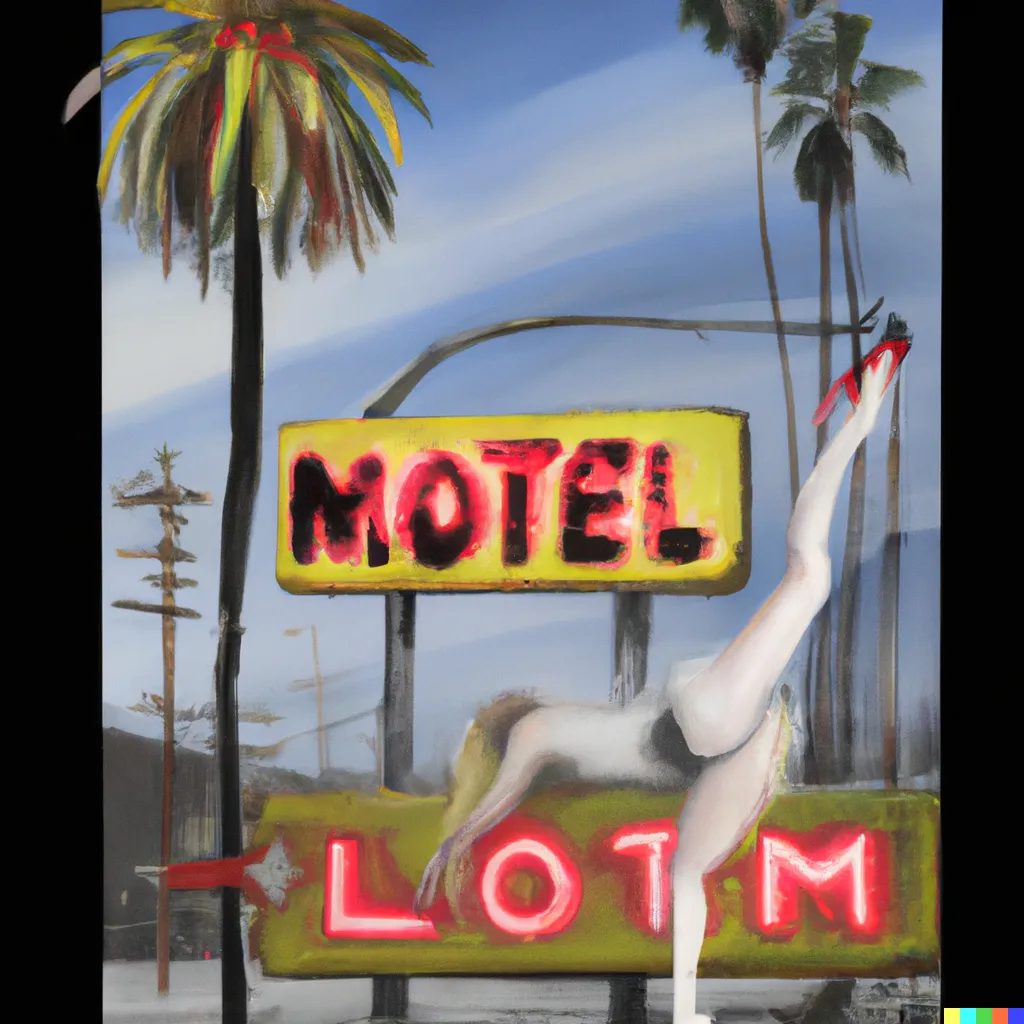 Originally generated using DALL-E 2 in 2022, and downloaded by Miss AL Simpson from labs.openai.com.

The DALL-E 2 model is now deprecated. These images cannot be regenerated or re-created using current models.

Part of the DALL-E MOTELS archive — a curated collection of neural artefacts salvaged from the lost memory of a machine.

This work represents one of the last surviving visual hallucinations from a now-extinct generative AI model.