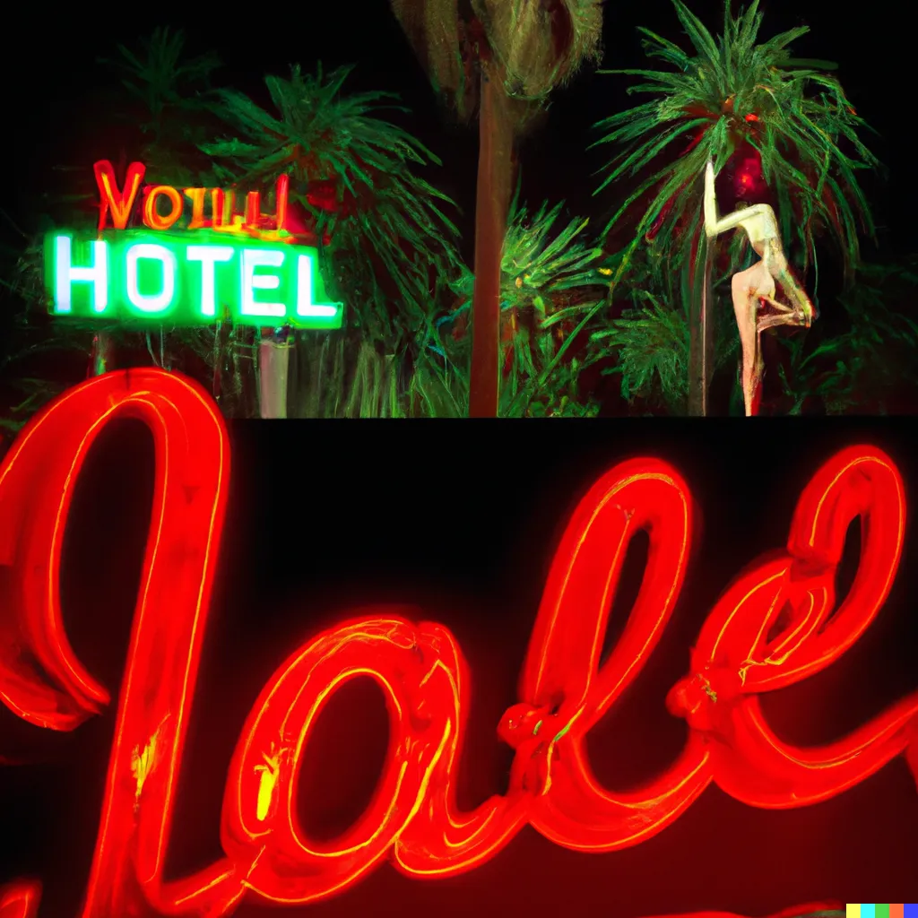 Originally generated using DALL-E 2 in 2022, and downloaded by Miss AL Simpson from labs.openai.com.

The DALL-E 2 model is now deprecated. These images cannot be regenerated or re-created using current models.

Part of the DALL-E MOTELS archive — a curated collection of neural artefacts salvaged from the lost memory of a machine.

This work represents one of the last surviving visual hallucinations from a now-extinct generative AI model.