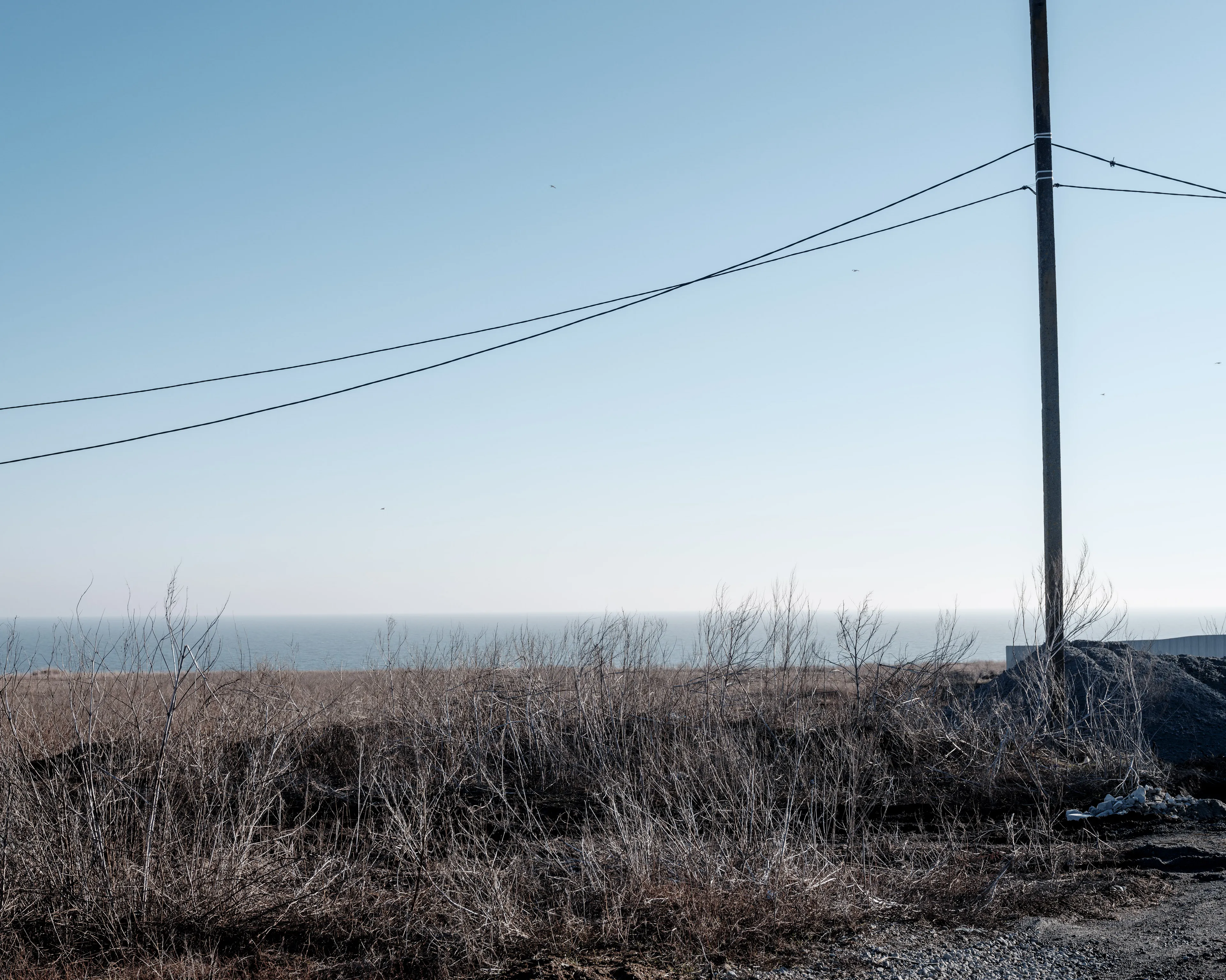 This selection of 100 images represents my trip to Ukraine from the 14th of February 2022 until the 24th of February 2022, the day the Russian army started its invasion.