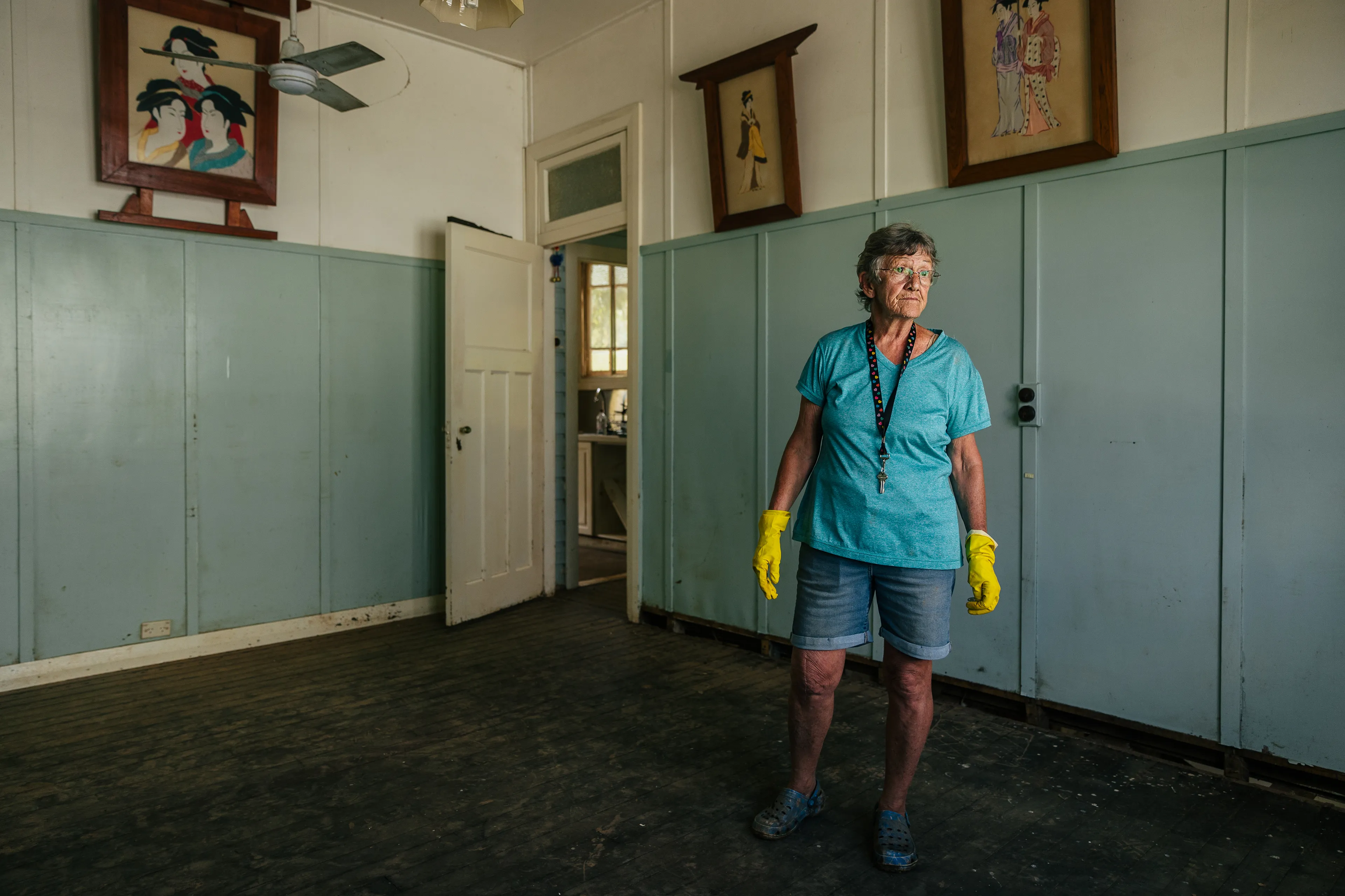 "After the Flood" is a photo story dedicated to the people of Lismore, a regional city in Northern New South Wales. In March 2022 torrential ongoing rain caused the river to reach the highest level in recorded history - 14.4m - flood waters inundated the city and peoples homes and local businesses. The catastropic event was declared a national emergency; thousands of people were displaced without homes to return to, and hundreds of businesses are unable to start over again, following a similar flood event only 5 years earlier, in 2017. 
Much like the rescue efforts were led by citizens, the community are "in this together", with much of the clean up effort being administered and supported by the residents of Lismore, and volunteers from out of town helping people rebuild their lives. 
