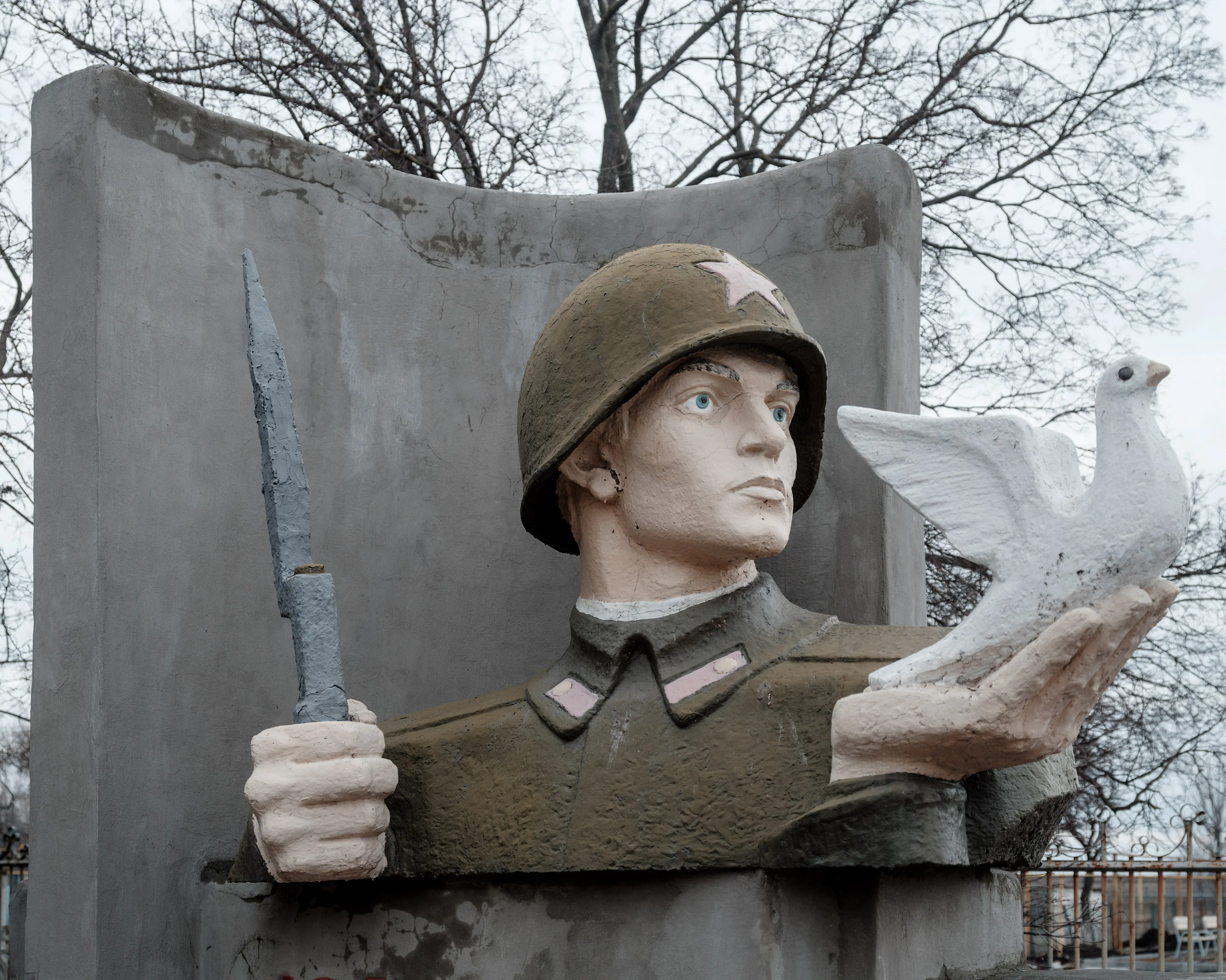 This selection of 100 images represents my trip to Ukraine from the 14th of February 2022 until the 24th of February 2022, the day the Russian army started its invasion.