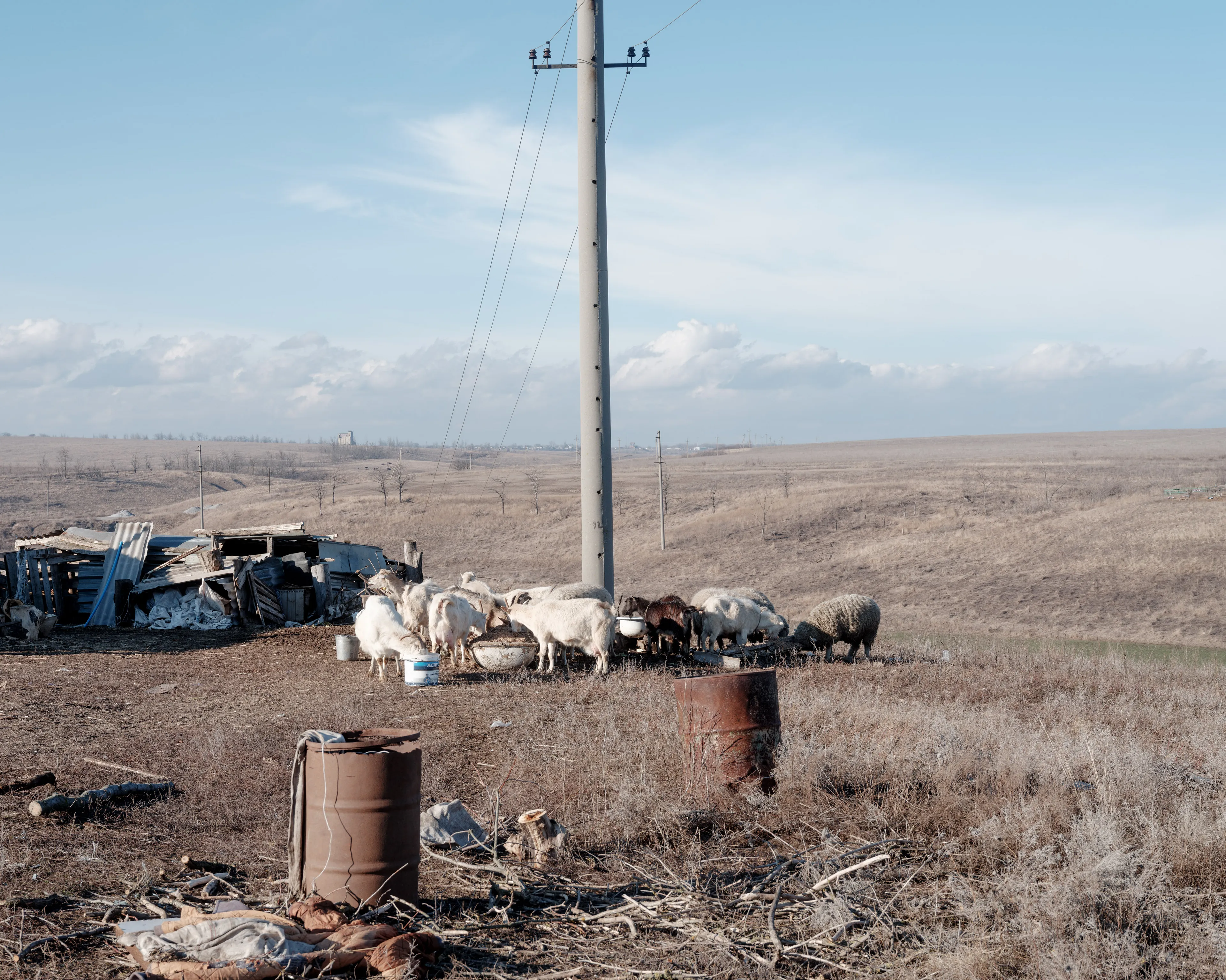 This selection of 100 images represents my trip to Ukraine from the 14th of February 2022 until the 24th of February 2022, the day the Russian army started its invasion.