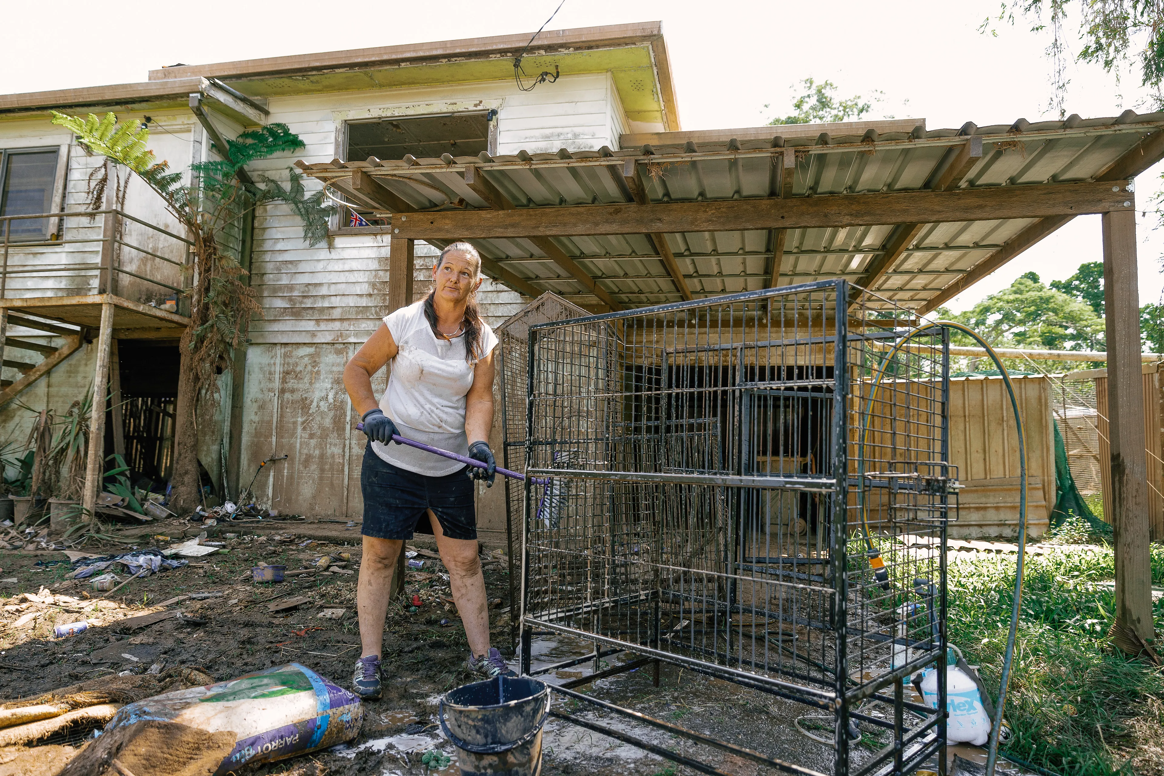"After the Flood" is a photo story dedicated to the people of Lismore, a regional city in Northern New South Wales. In March 2022 torrential ongoing rain caused the river to reach the highest level in recorded history - 14.4m - flood waters inundated the city and peoples homes and local businesses. The catastropic event was declared a national emergency; thousands of people were displaced without homes to return to, and hundreds of businesses are unable to start over again, following a similar flood event only 5 years earlier, in 2017. 
Much like the rescue efforts were led by citizens, the community are "in this together", with much of the clean up effort being administered and supported by the residents of Lismore, and volunteers from out of town helping people rebuild their lives. 
