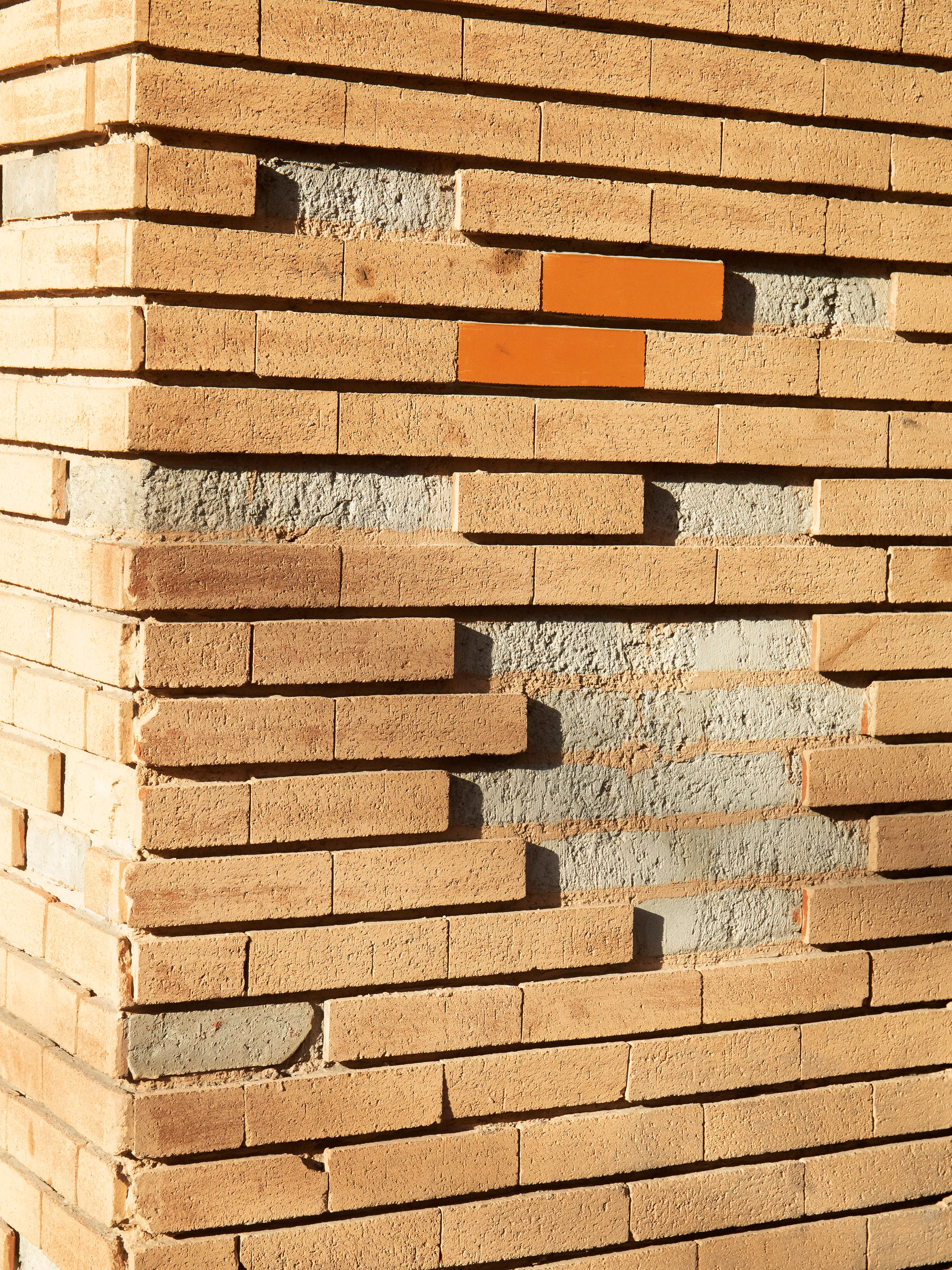 Some missing wall pieces.