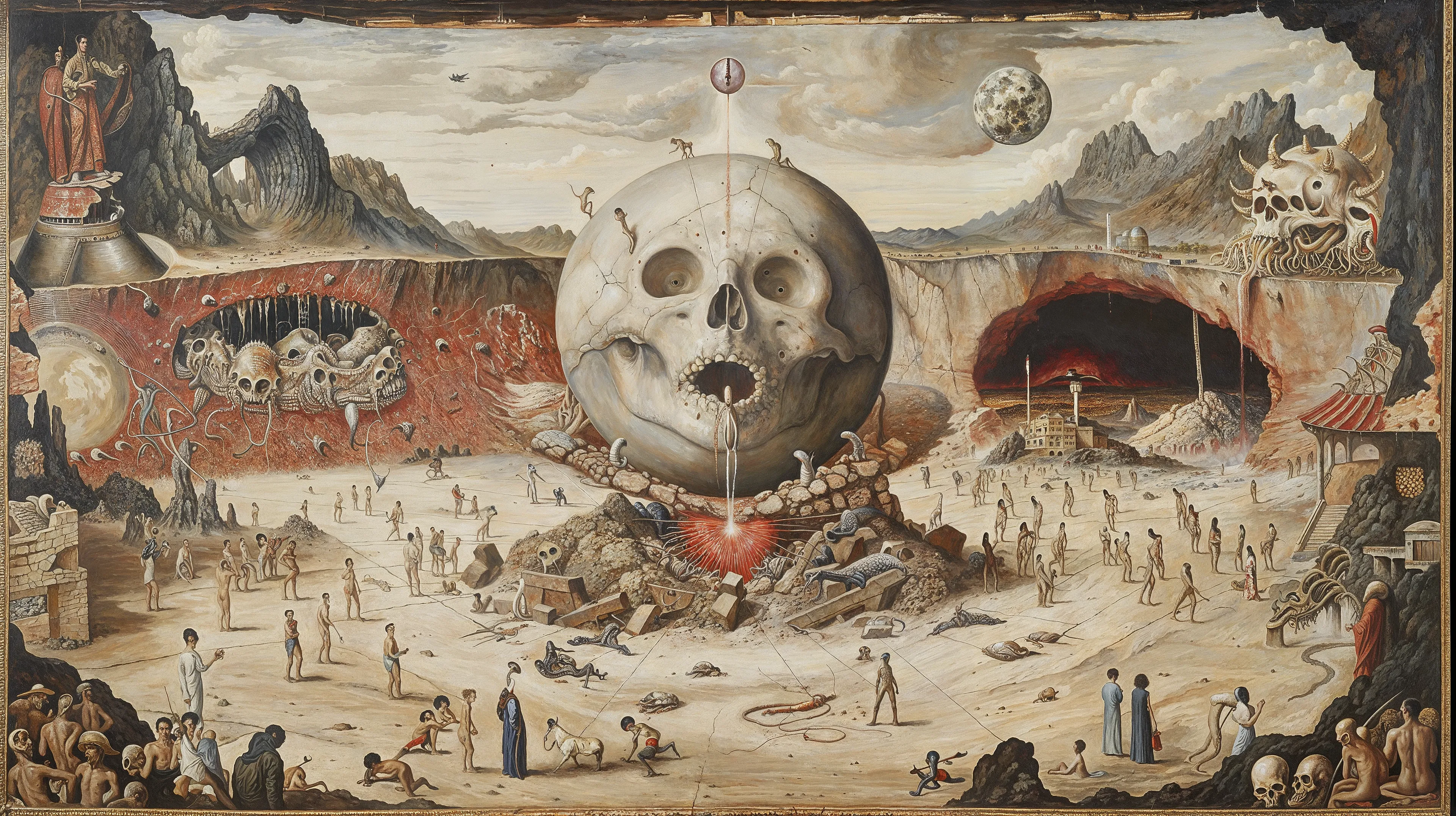 This series was created by DOKU, through meditative simulations in a virtual void. Rooted in the structural system of the Bhavacakra (Wheel of Life), the 24 unique digital works visualize two karmic directions in samsara: the ascending white path (śukla-mārga) and the descending black path (kṛṣṇa-mārga). These dual karmic streams emerge from the wheel’s center, guiding beings through cyclic existence. DOKU enters observation, not judgment—witnessing how karma arises from mind, appears as solid, yet remains empty in essence. The 24 works reflect the 24-hour cycle—not as timekeeping, but as the ceaseless rhythm of thought, craving, fear, and becoming. Karma forms not only through action, but through the subtlest turn of mind. Each piece is a fragment of karmic motion, glimpsed in meditative stillness—a flicker of becoming within illusion. All appearance is movement within emptiness. Karma is the mind tracing itself. To see is to enter. To intend is already to turn.