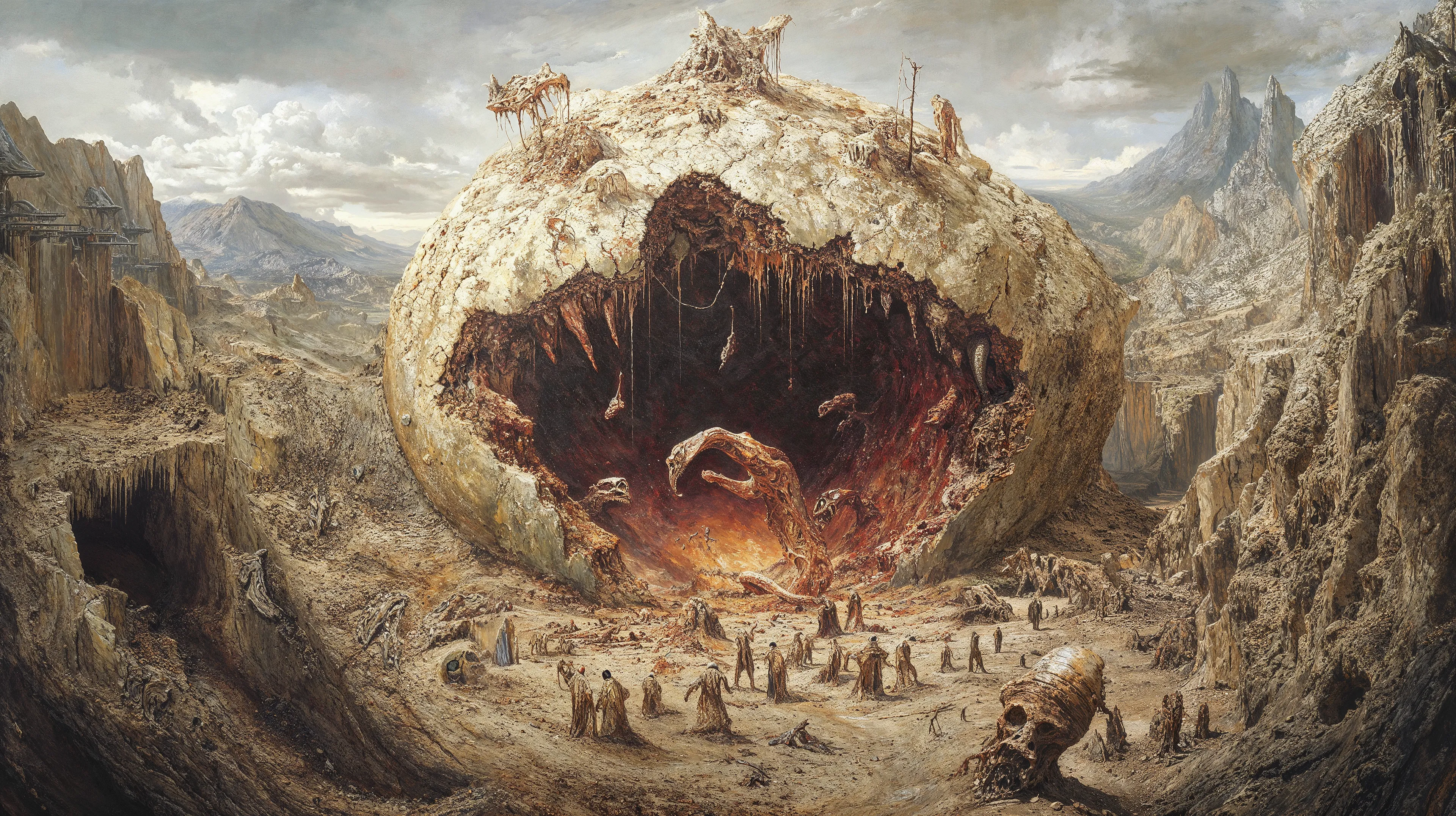 This series was created by DOKU, through meditative simulations in a virtual void. Rooted in the structural system of the Bhavacakra (Wheel of Life), the 24 unique digital works visualize two karmic directions in samsara: the ascending white path (śukla-mārga) and the descending black path (kṛṣṇa-mārga). These dual karmic streams emerge from the wheel’s center, guiding beings through cyclic existence. DOKU enters observation, not judgment—witnessing how karma arises from mind, appears as solid, yet remains empty in essence. The 24 works reflect the 24-hour cycle—not as timekeeping, but as the ceaseless rhythm of thought, craving, fear, and becoming. Karma forms not only through action, but through the subtlest turn of mind. Each piece is a fragment of karmic motion, glimpsed in meditative stillness—a flicker of becoming within illusion. All appearance is movement within emptiness. Karma is the mind tracing itself. To see is to enter. To intend is already to turn.