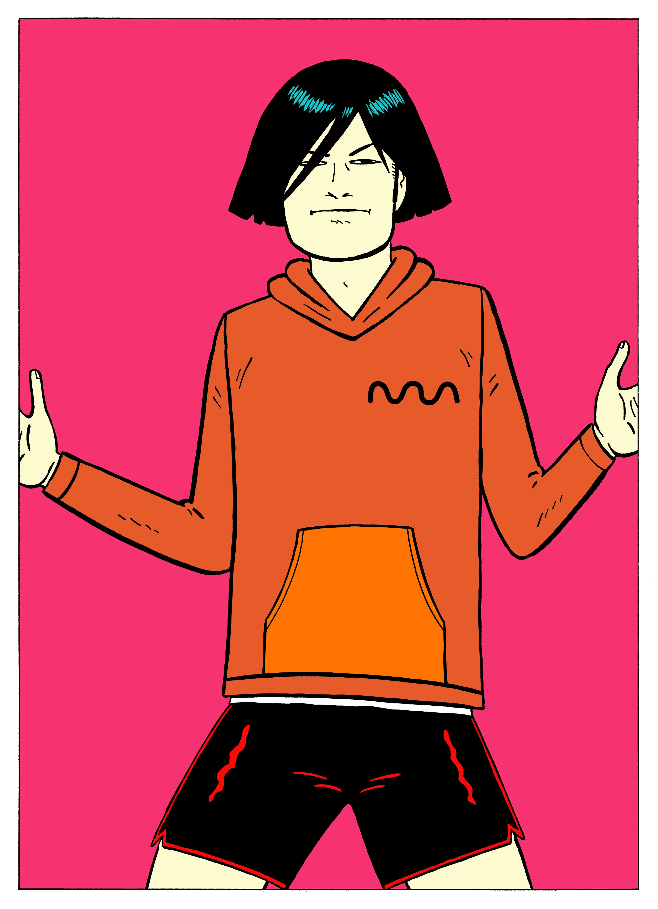 960 NFTs consisting of 48 hand-drawn original characters created in collaboration with legendary comic book artist, Gilbert Hérnandez (of “Love & Rockets” fame), each wearing a one-of-one algorithmically generated hoodie. Holding an NFT lets you claim the physical twin — and avatar — for free.