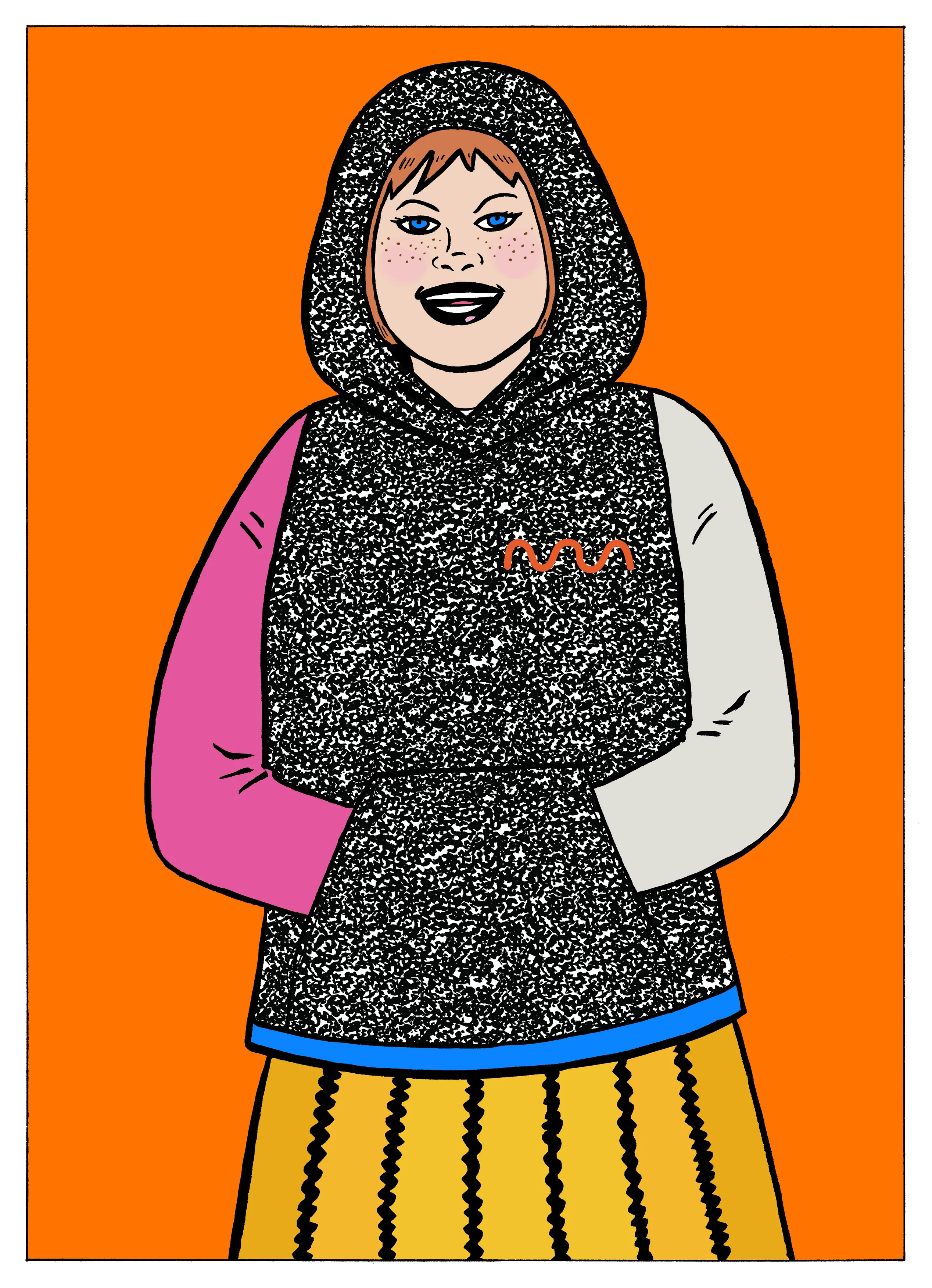 960 NFTs consisting of 48 hand-drawn original characters created in collaboration with legendary comic book artist, Gilbert Hérnandez (of “Love & Rockets” fame), each wearing a one-of-one algorithmically generated hoodie. Holding an NFT lets you claim the physical twin — and avatar — for free.