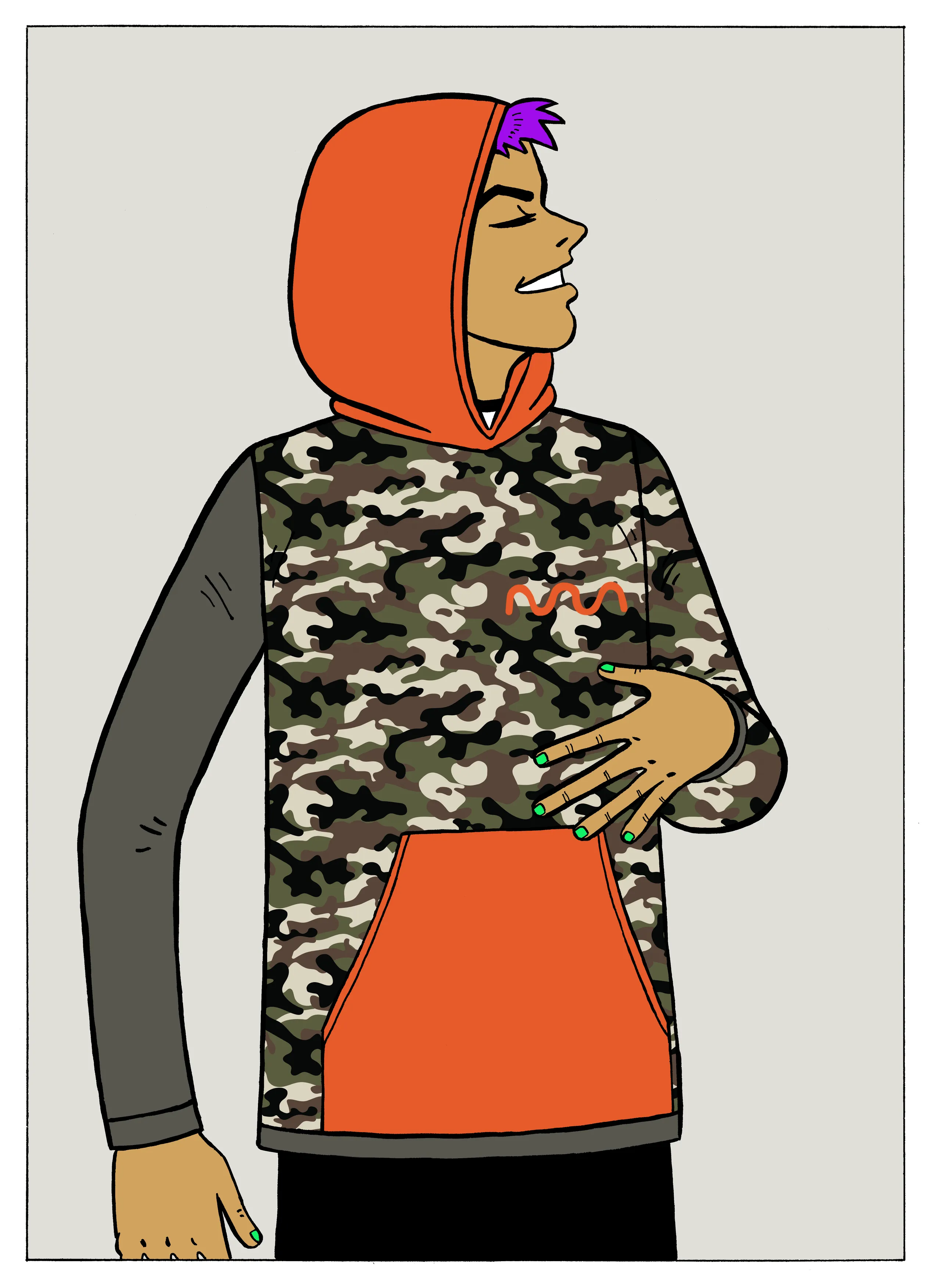 960 NFTs consisting of 48 hand-drawn original characters created in collaboration with legendary comic book artist, Gilbert Hérnandez (of “Love & Rockets” fame), each wearing a one-of-one algorithmically generated hoodie. Holding an NFT lets you claim the physical twin — and avatar — for free.