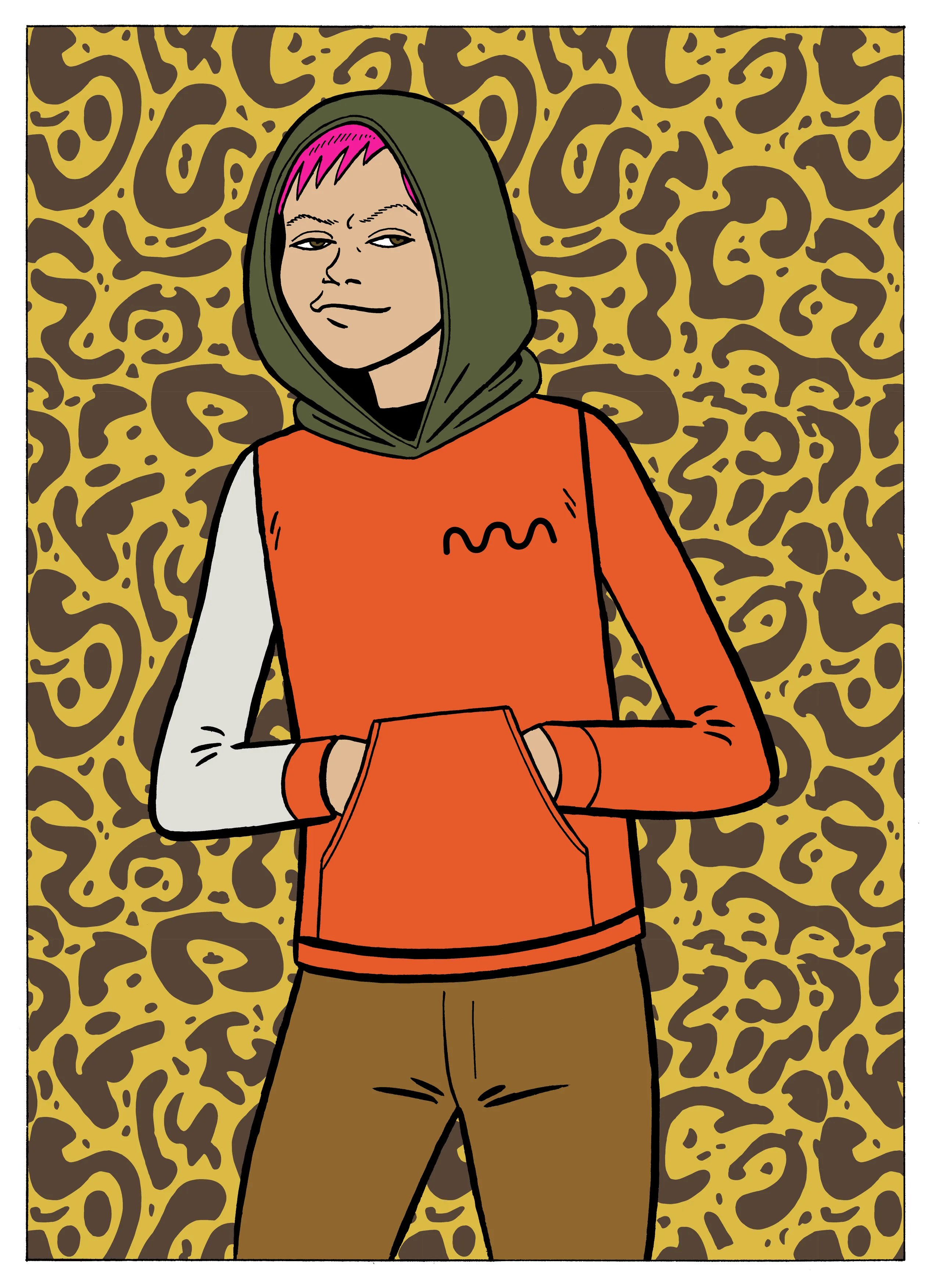 960 NFTs consisting of 48 hand-drawn original characters created in collaboration with legendary comic book artist, Gilbert Hérnandez (of “Love & Rockets” fame), each wearing a one-of-one algorithmically generated hoodie. Holding an NFT lets you claim the physical twin — and avatar — for free.