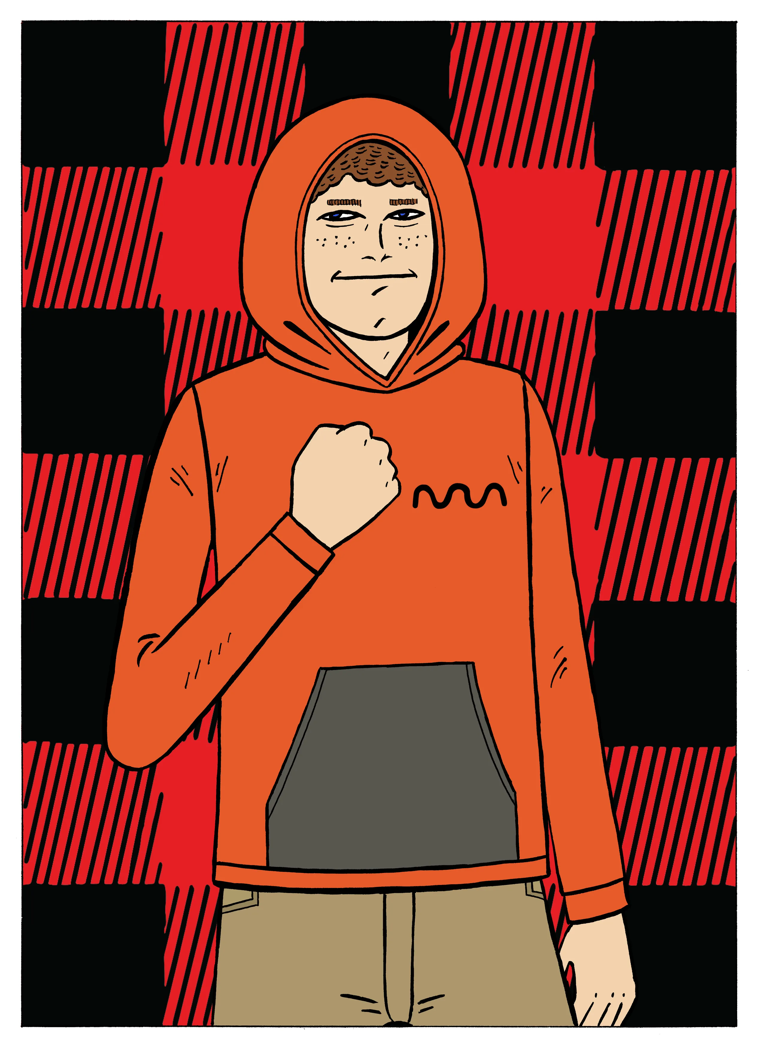 960 NFTs consisting of 48 hand-drawn original characters created in collaboration with legendary comic book artist, Gilbert Hérnandez (of “Love & Rockets” fame), each wearing a one-of-one algorithmically generated hoodie. Holding an NFT lets you claim the physical twin — and avatar — for free.