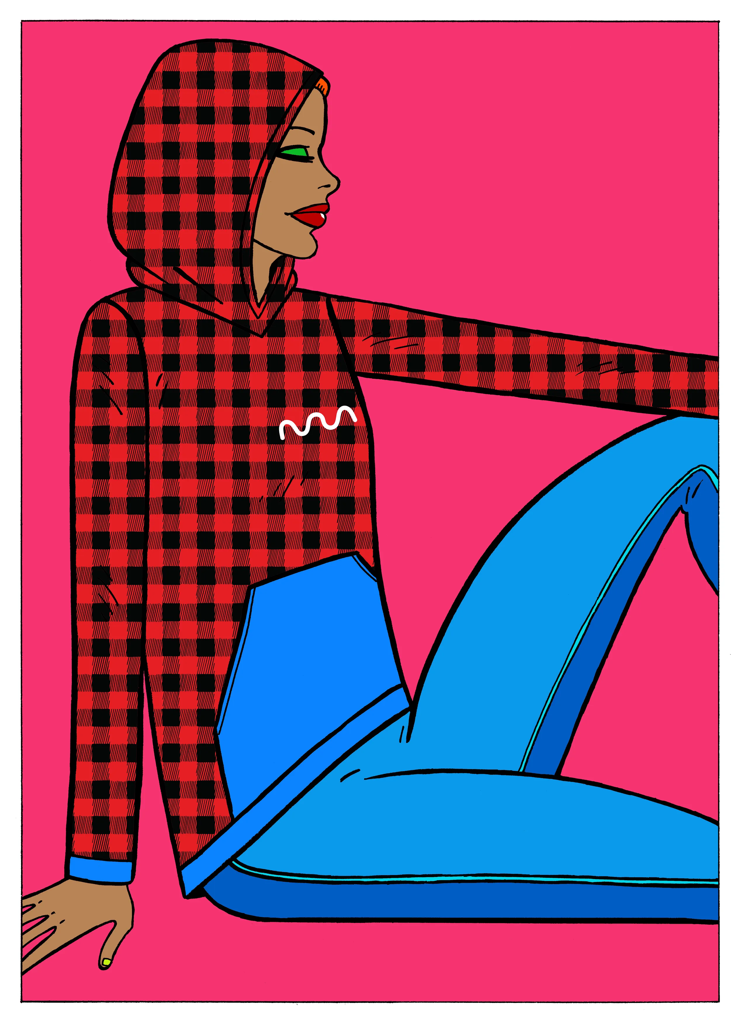 960 NFTs consisting of 48 hand-drawn original characters created in collaboration with legendary comic book artist, Gilbert Hérnandez (of “Love & Rockets” fame), each wearing a one-of-one algorithmically generated hoodie. Holding an NFT lets you claim the physical twin — and avatar — for free.