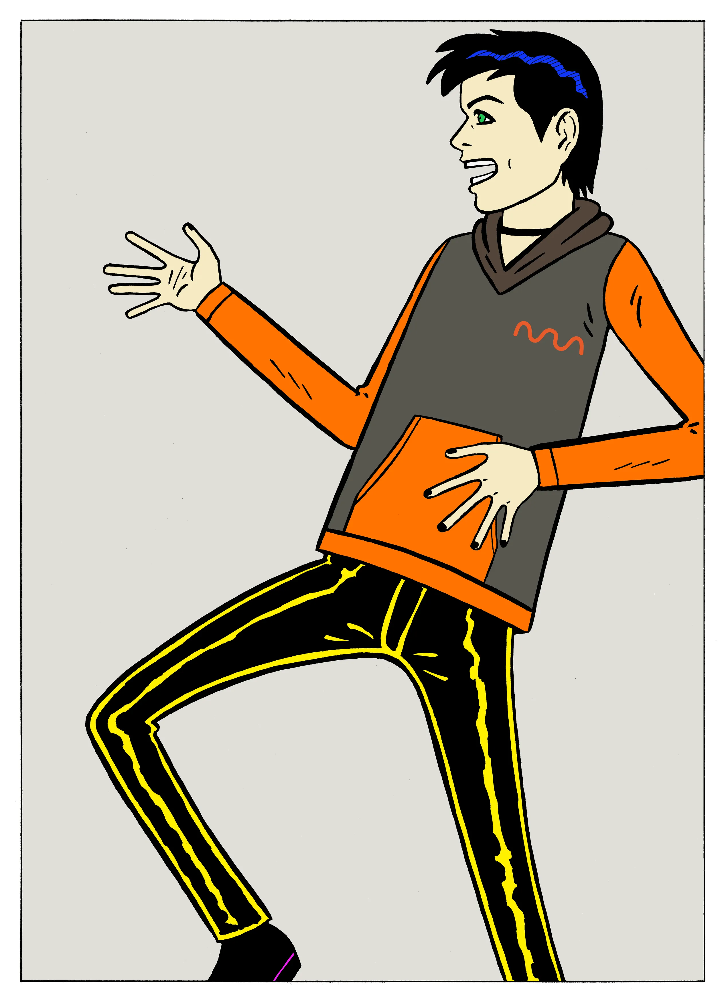 960 NFTs consisting of 48 hand-drawn original characters created in collaboration with legendary comic book artist, Gilbert Hérnandez (of “Love & Rockets” fame), each wearing a one-of-one algorithmically generated hoodie. Holding an NFT lets you claim the physical twin — and avatar — for free.