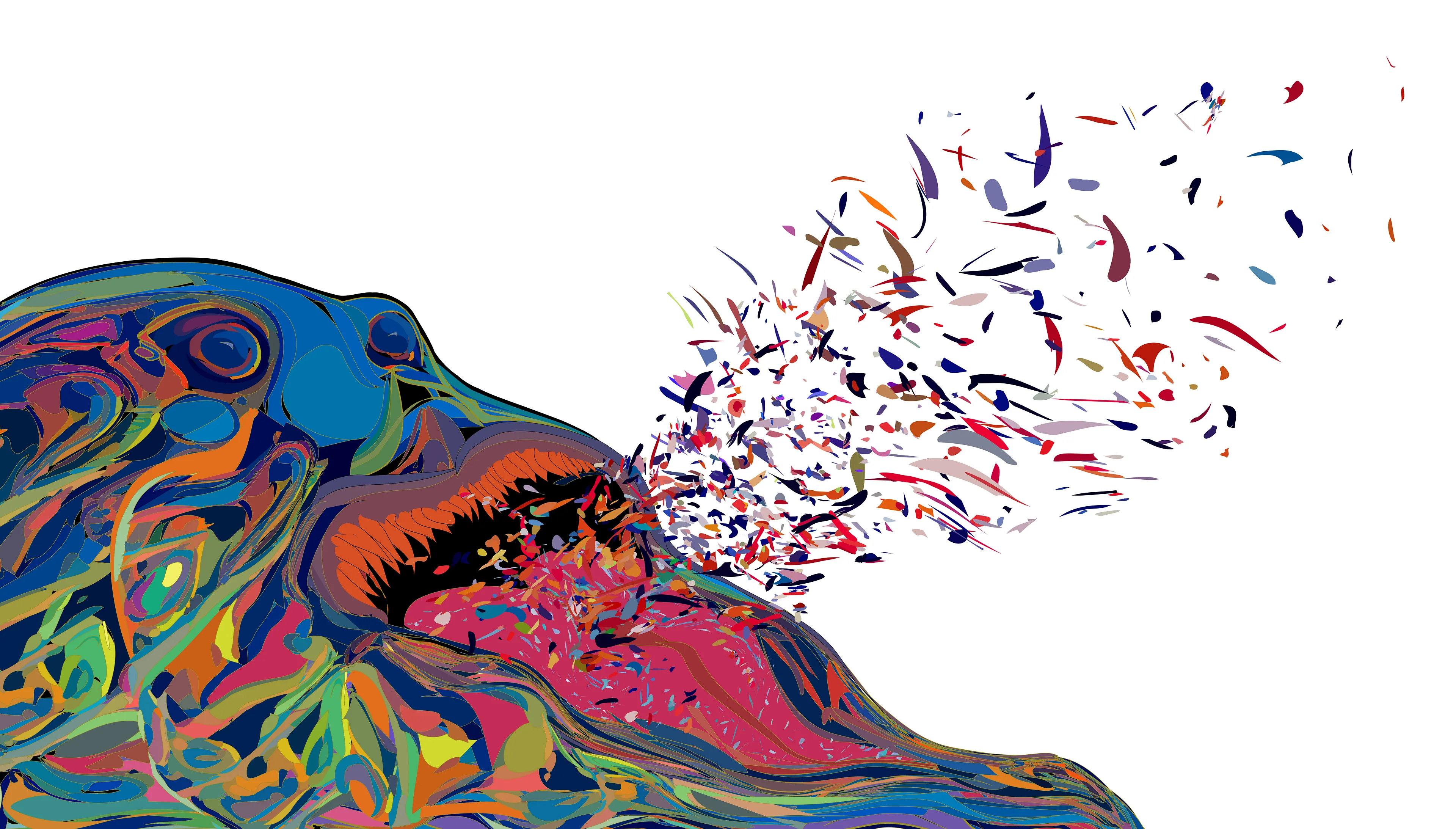 Belch got into the bin again...

Post spew version of BELCH (SQUELCH)  will be gifted to collector(s) of this work.


***
This art is Rubbish. 