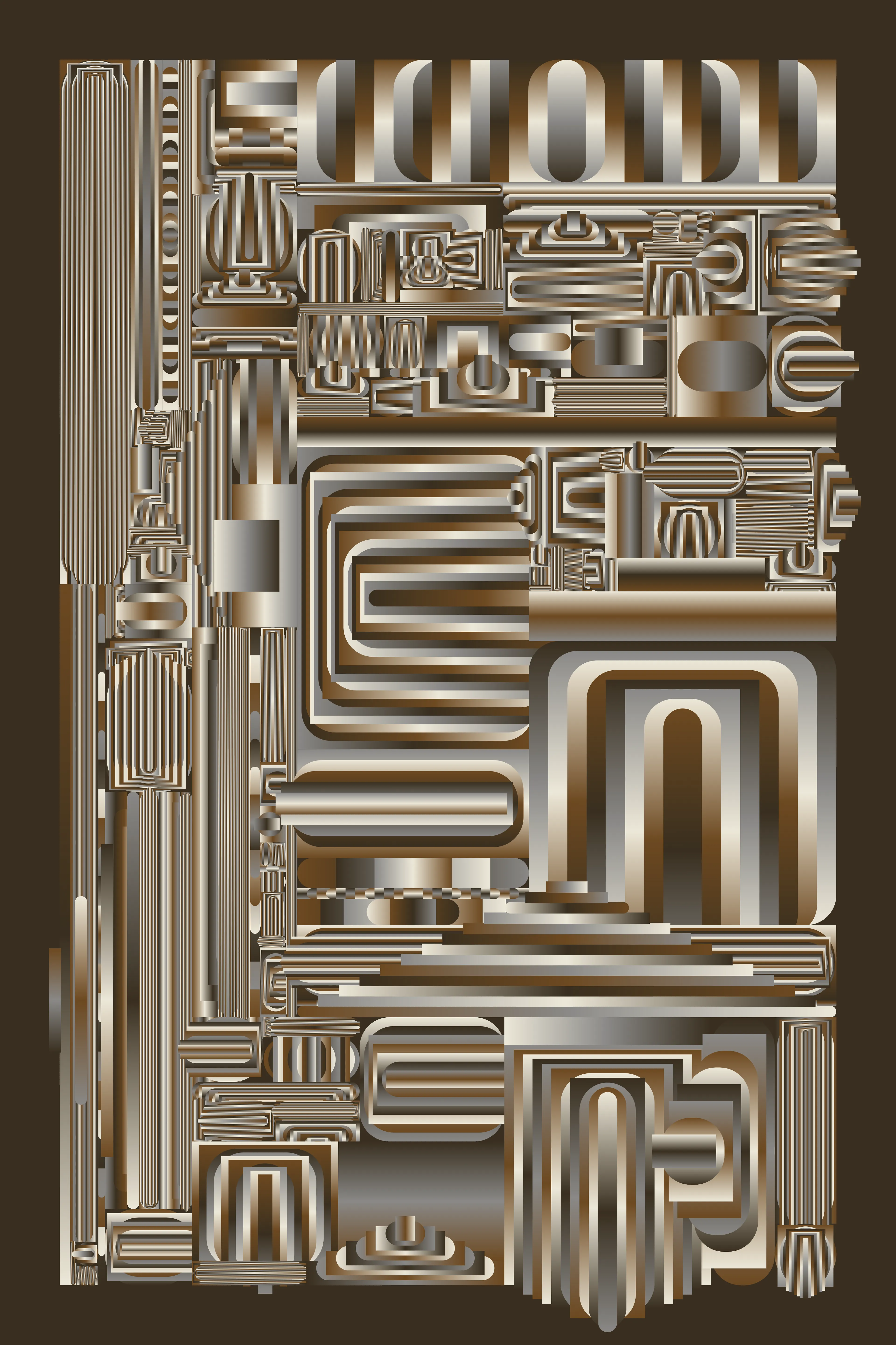 This is your unique iteration of Suspended Pathways: AP edition:  
AP #3

Artist: Lisa Orth  
Year: 2022    
Medium: Algorithmic Design  
 Dimensions: 4500 x 6750px

This original generative art was created with code using p5.js

© 2022 Lisa Orth - All Rights Reserved
