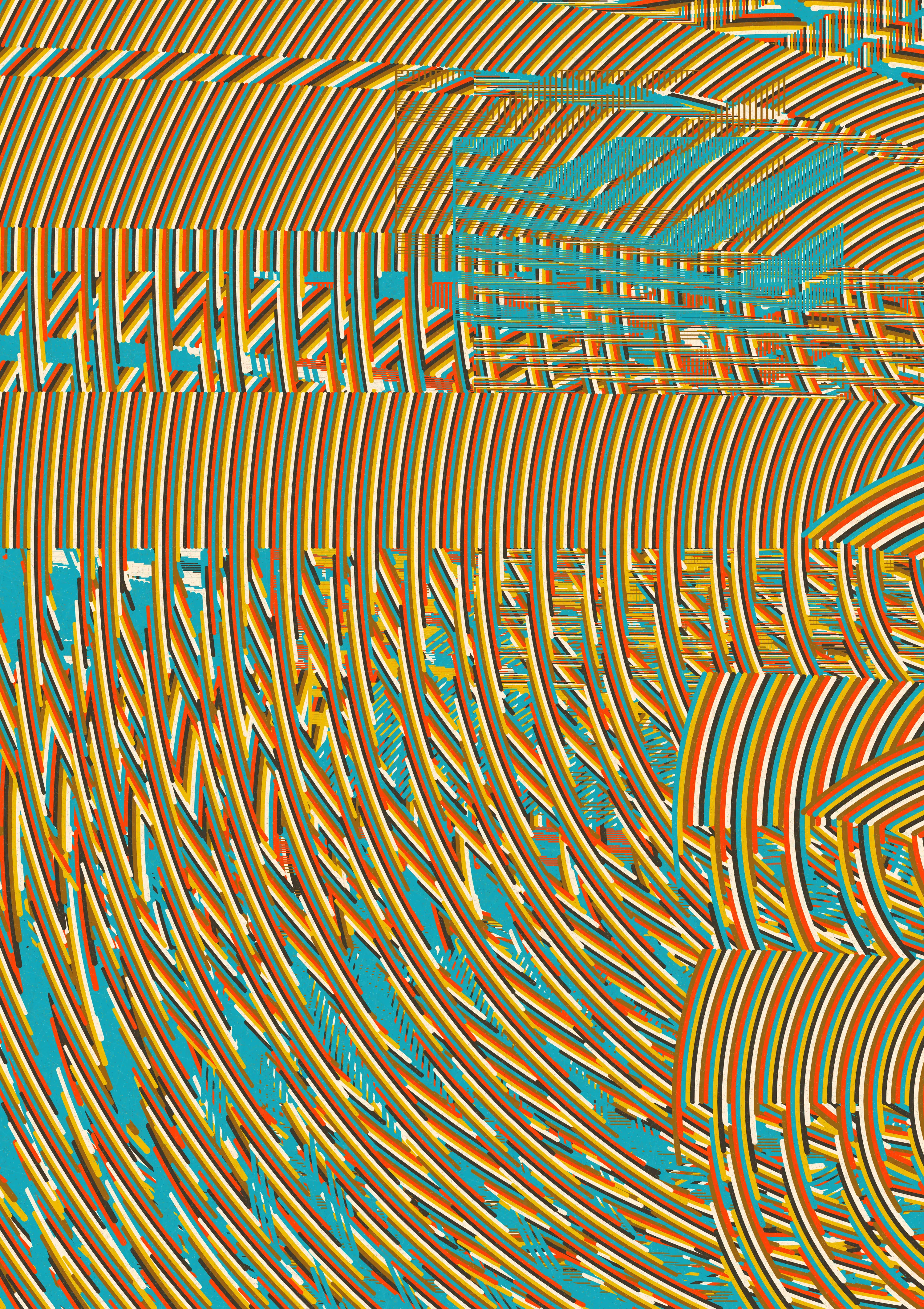 Svrfaced is a series exploring the collision of textural planes.

Single Edition 1/1

This original generative art was created with code using p5.js  
© 2022 Lisa Orth - All Rights Reserved

Website: lisaorth.xyz  
Twitter: @lisaorthstudio  
Instagram: @lisaorthstudio + @lisaorth  
Links: linktr.ee/lisaorthstudio