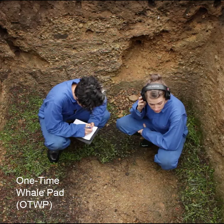 Two amateur wildlife cryptologists demonstrate their whale song encryption protocol, used to send transpacific messages as an alternative to email.

Created by Sara Drake & Nina Sarnelle at This Will Take Time (residency) in Point Arena, CA. 
Shot by Don Edler & Zean Moore.
Thanks to Joty Dhaliwal, Jacob Winkler, Tara Shi & Benjamin Lotan. 