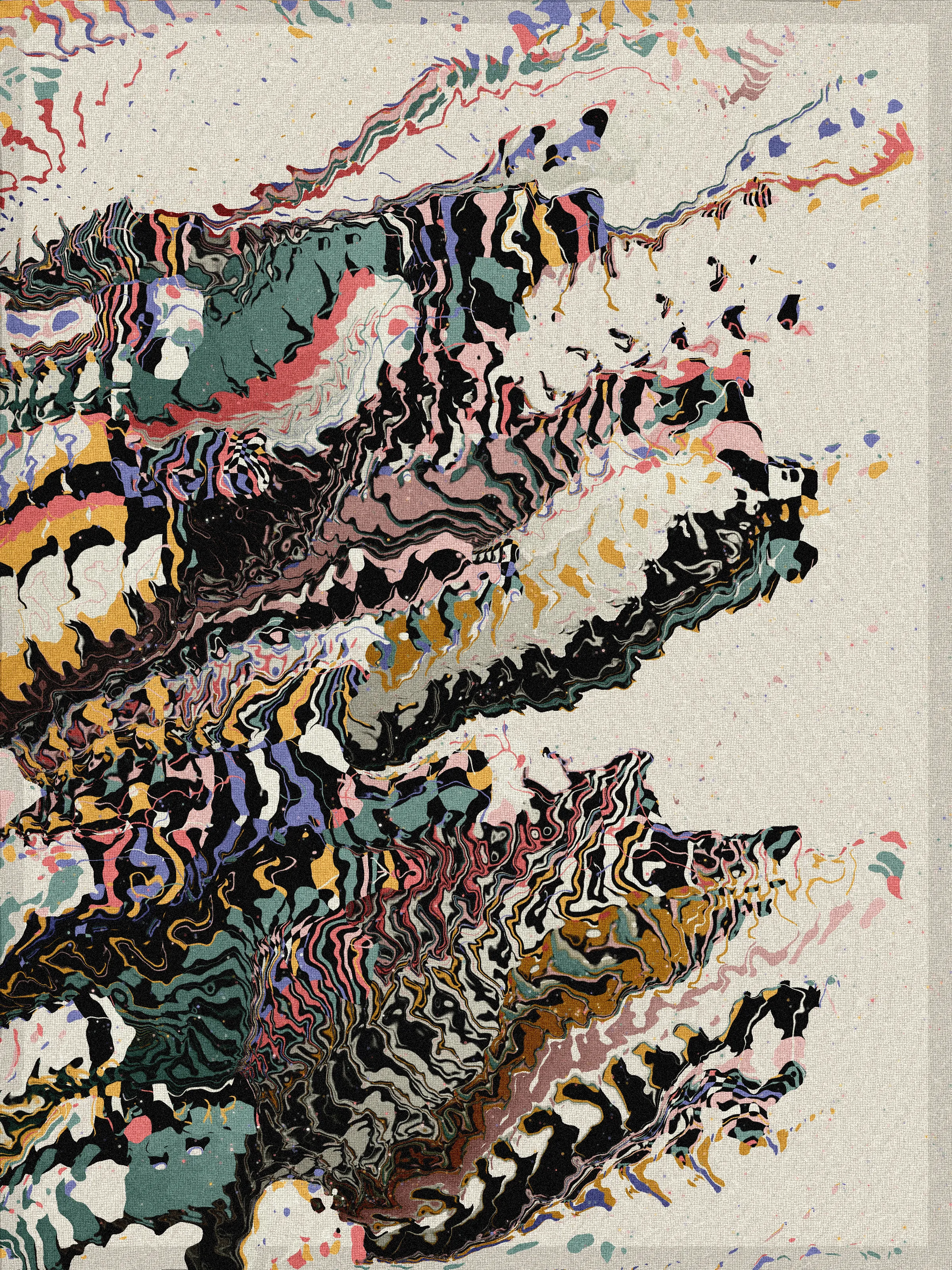 gm. studio presents 'Athanasia' by Valent, the culmination of a two-year exploration of the possibilities for distortion, composition, and transformation within digital generative art. This release is the tenth collection to be featured in the 'Blind' category. It consists of 200 pieces & launched on August 4th 2025.