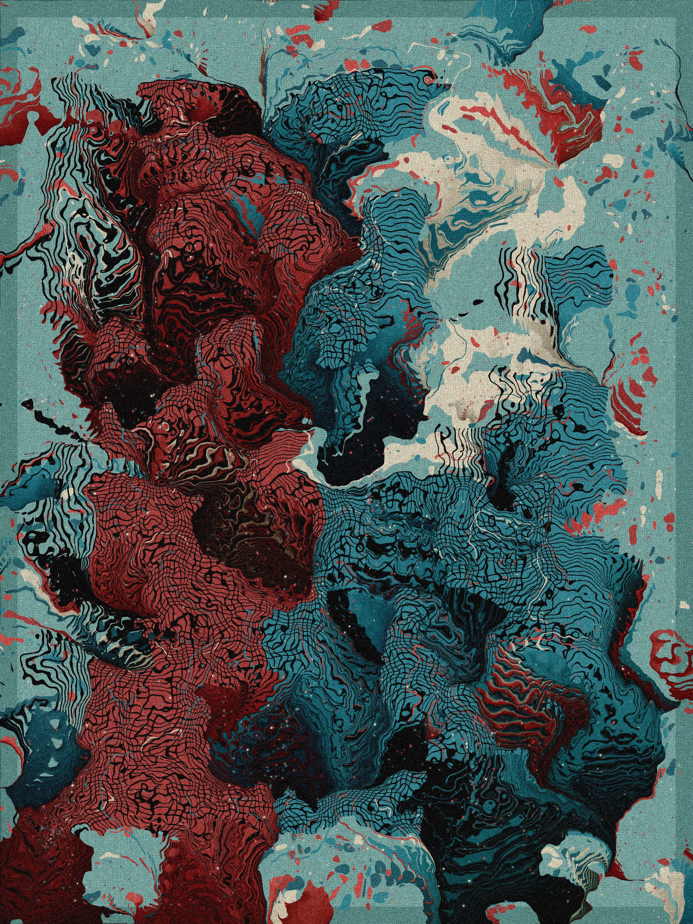 gm. studio presents 'Athanasia' by Valent, the culmination of a two-year exploration of the possibilities for distortion, composition, and transformation within digital generative art. This release is the tenth collection to be featured in the 'Blind' category. It consists of 200 pieces & launched on August 4th 2025.