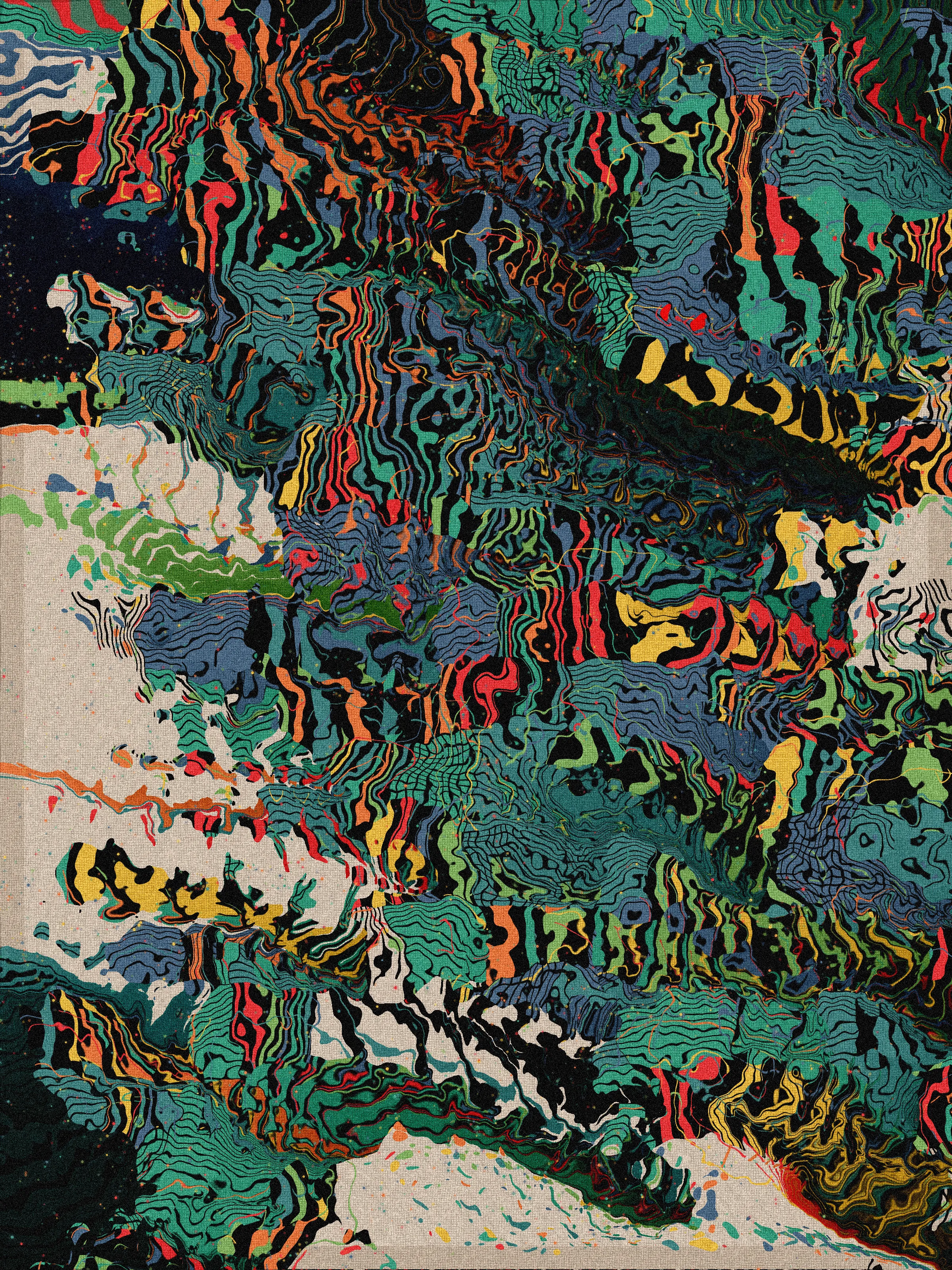 gm. studio presents 'Athanasia' by Valent, the culmination of a two-year exploration of the possibilities for distortion, composition, and transformation within digital generative art. This release is the tenth collection to be featured in the 'Blind' category. It consists of 200 pieces & launched on August 4th 2025.