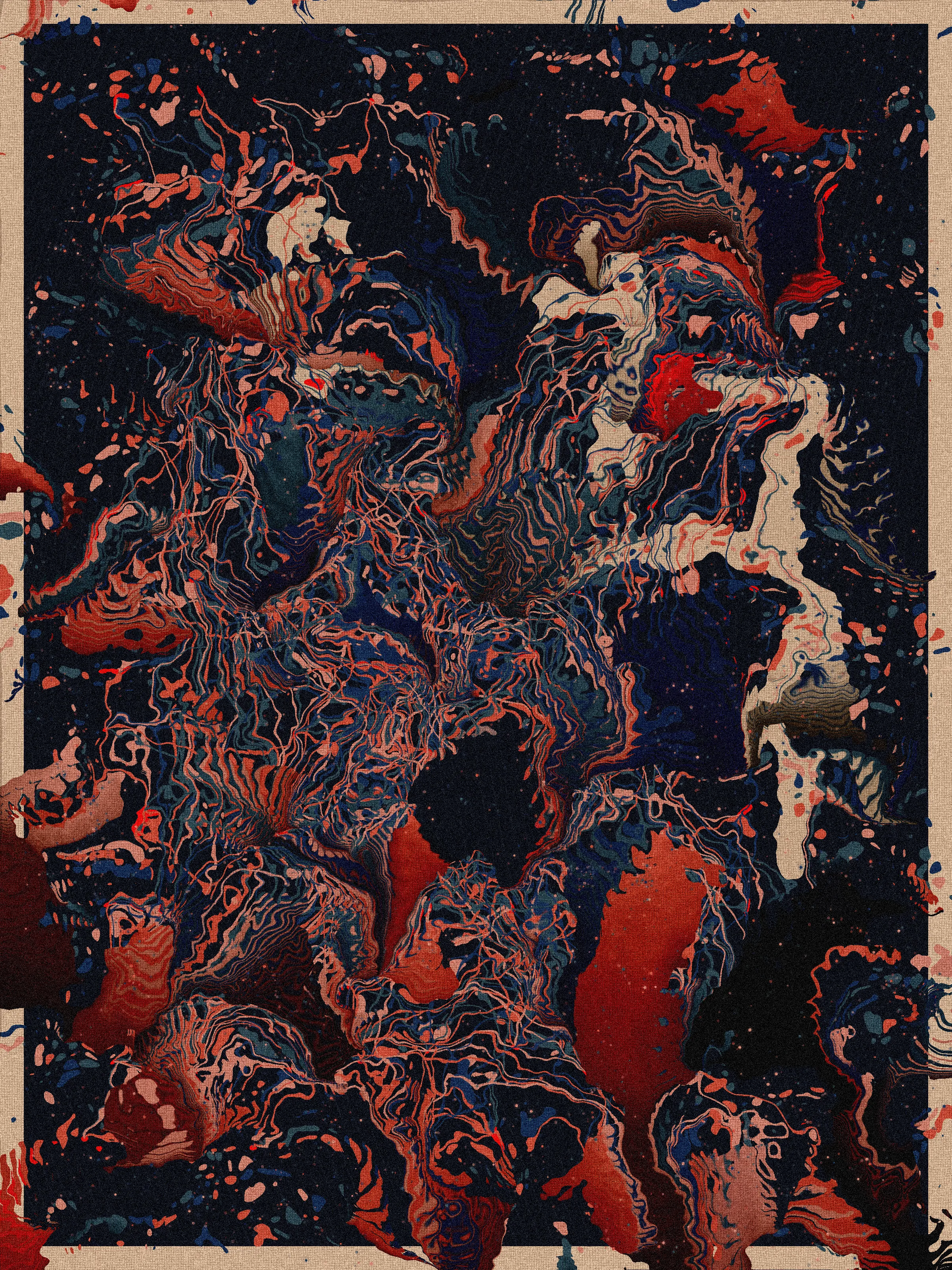 gm. studio presents 'Athanasia' by Valent, the culmination of a two-year exploration of the possibilities for distortion, composition, and transformation within digital generative art. This release is the tenth collection to be featured in the 'Blind' category. It consists of 200 pieces & launched on August 4th 2025.