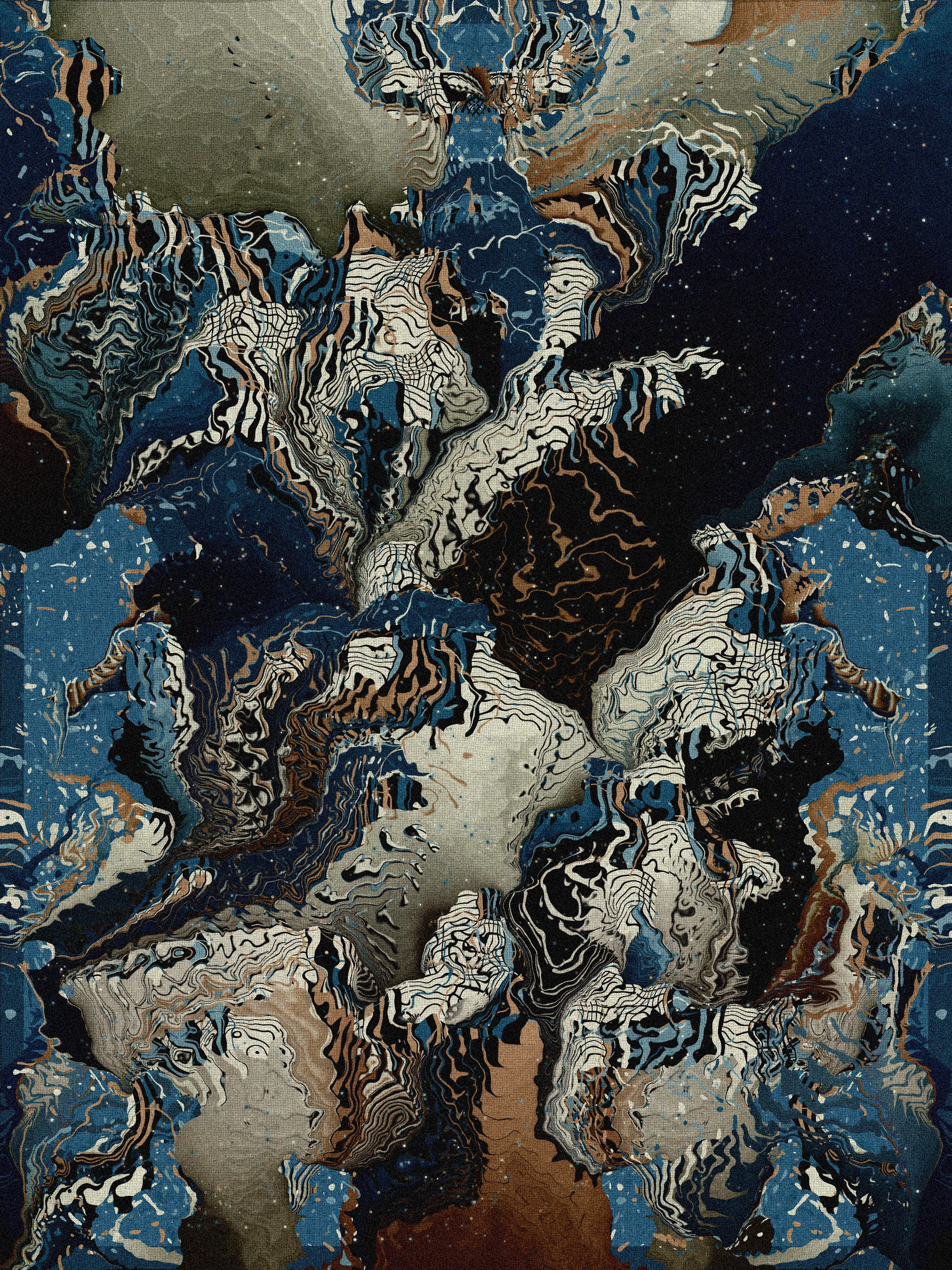 gm. studio presents 'Athanasia' by Valent, the culmination of a two-year exploration of the possibilities for distortion, composition, and transformation within digital generative art. This release is the tenth collection to be featured in the 'Blind' category. It consists of 200 pieces & launched on August 4th 2025.