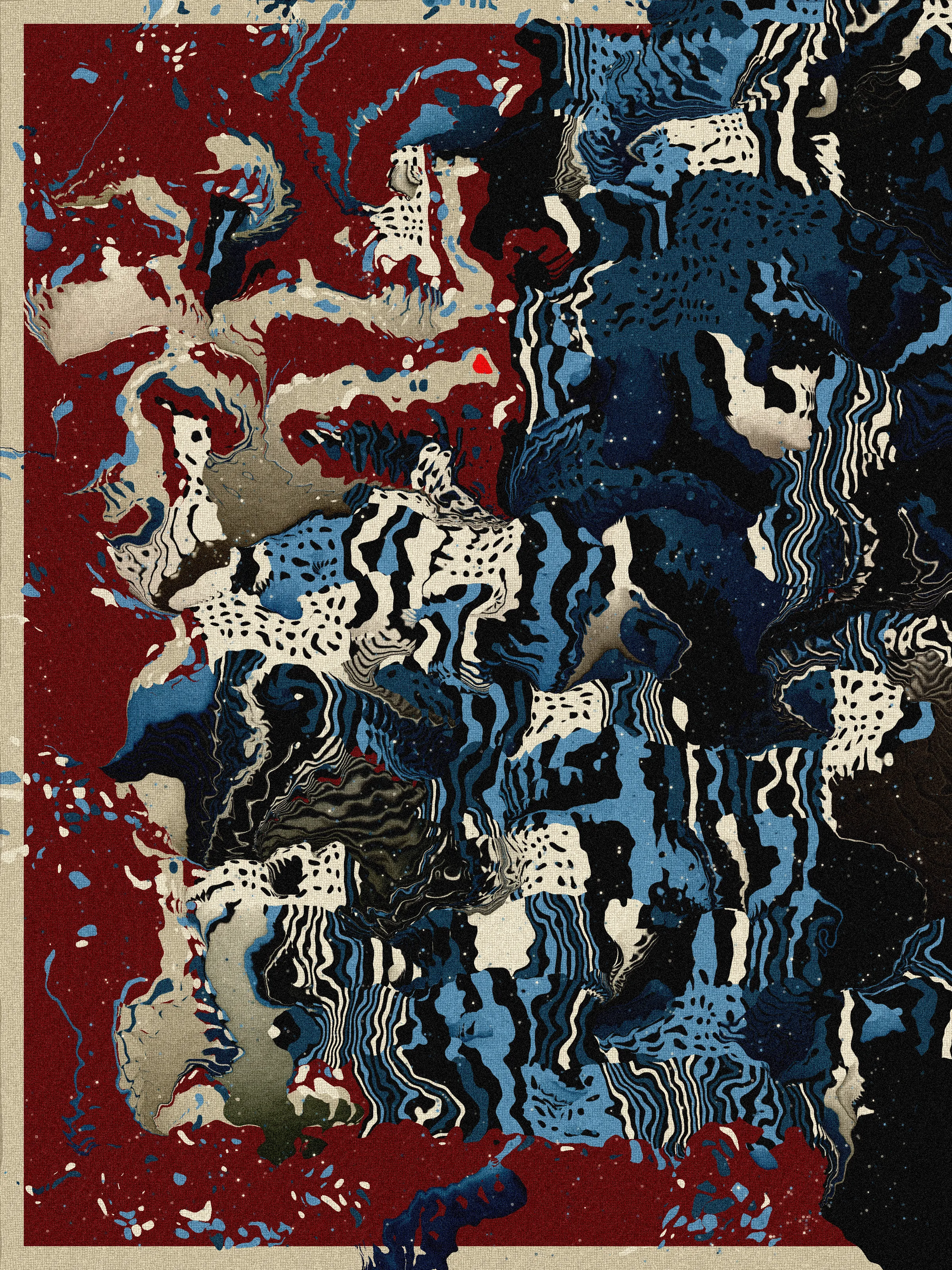 gm. studio presents 'Athanasia' by Valent, the culmination of a two-year exploration of the possibilities for distortion, composition, and transformation within digital generative art. This release is the tenth collection to be featured in the 'Blind' category. It consists of 200 pieces & launched on August 4th 2025.