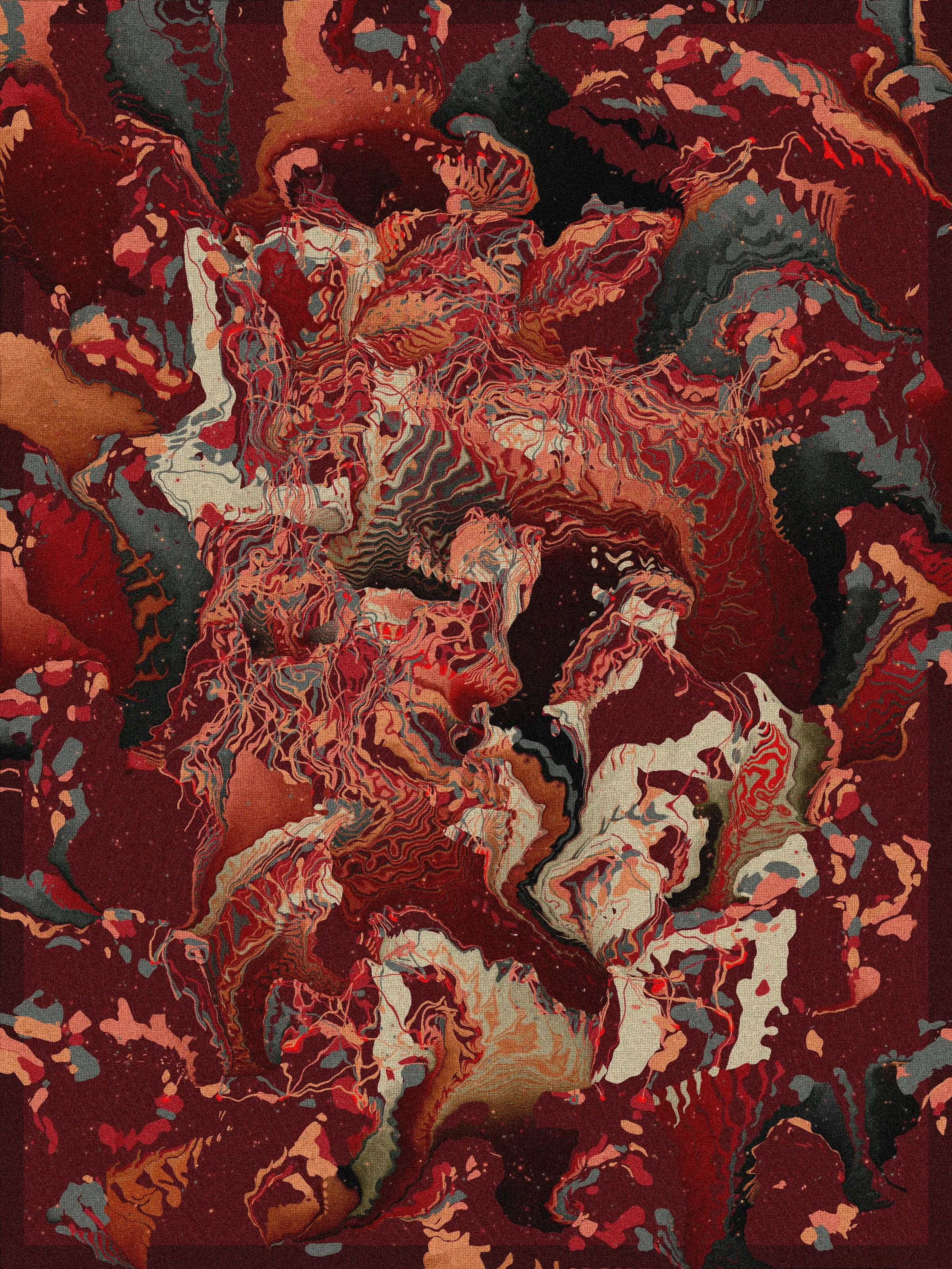 gm. studio presents 'Athanasia' by Valent, the culmination of a two-year exploration of the possibilities for distortion, composition, and transformation within digital generative art. This release is the tenth collection to be featured in the 'Blind' category. It consists of 200 pieces & launched on August 4th 2025.