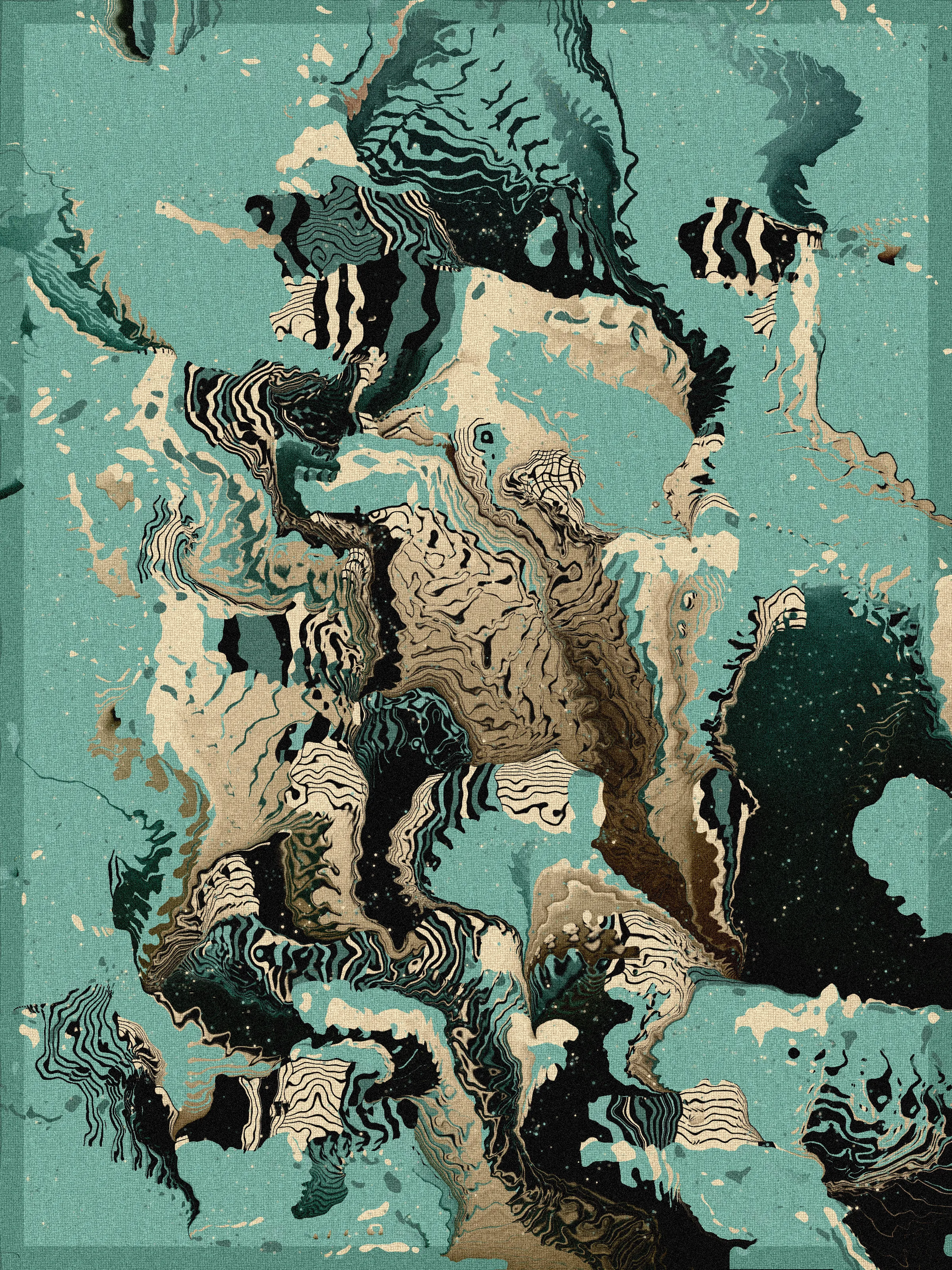 gm. studio presents 'Athanasia' by Valent, the culmination of a two-year exploration of the possibilities for distortion, composition, and transformation within digital generative art. This release is the tenth collection to be featured in the 'Blind' category. It consists of 200 pieces & launched on August 4th 2025.