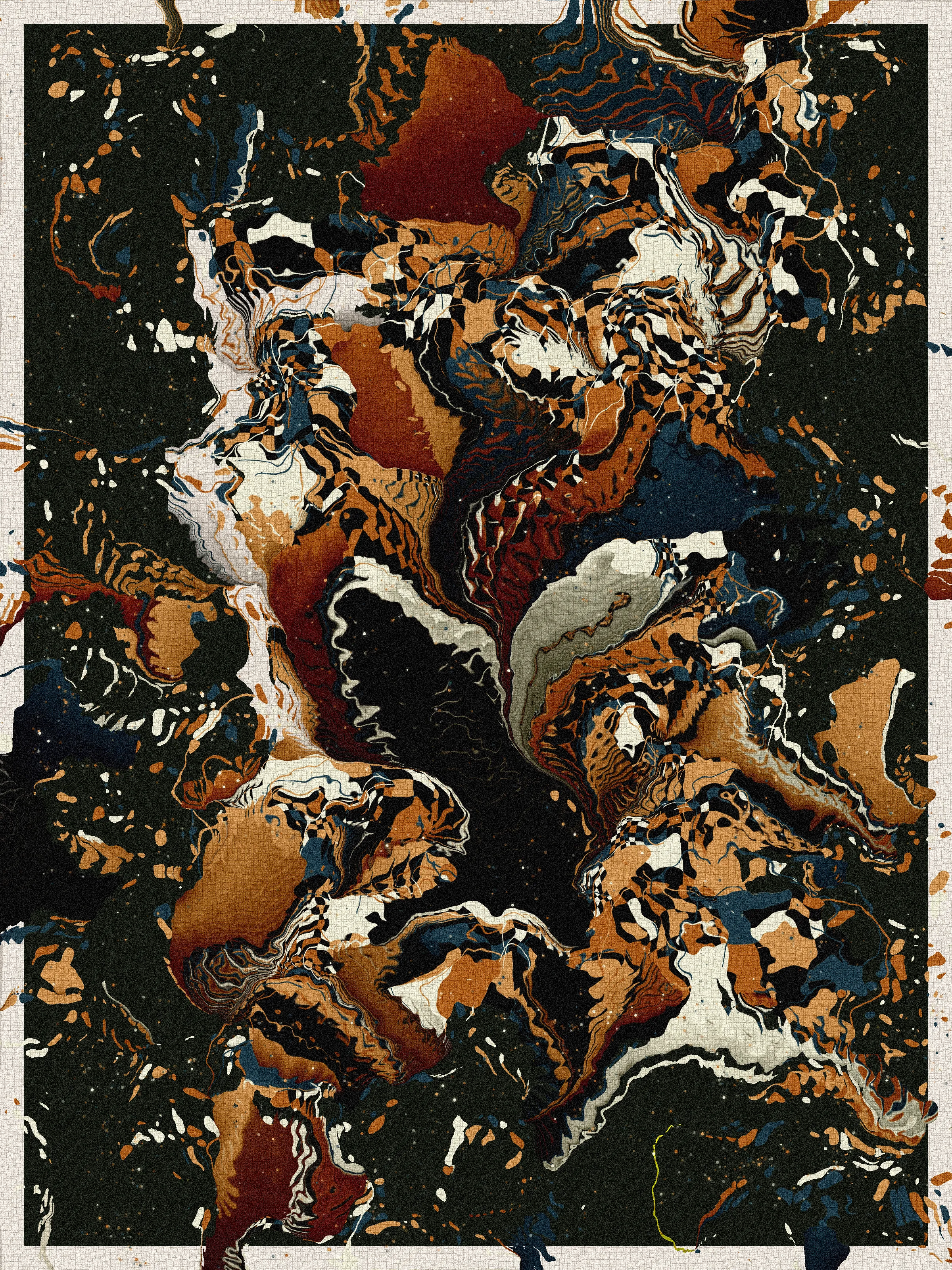 gm. studio presents 'Athanasia' by Valent, the culmination of a two-year exploration of the possibilities for distortion, composition, and transformation within digital generative art. This release is the tenth collection to be featured in the 'Blind' category. It consists of 200 pieces & launched on August 4th 2025.