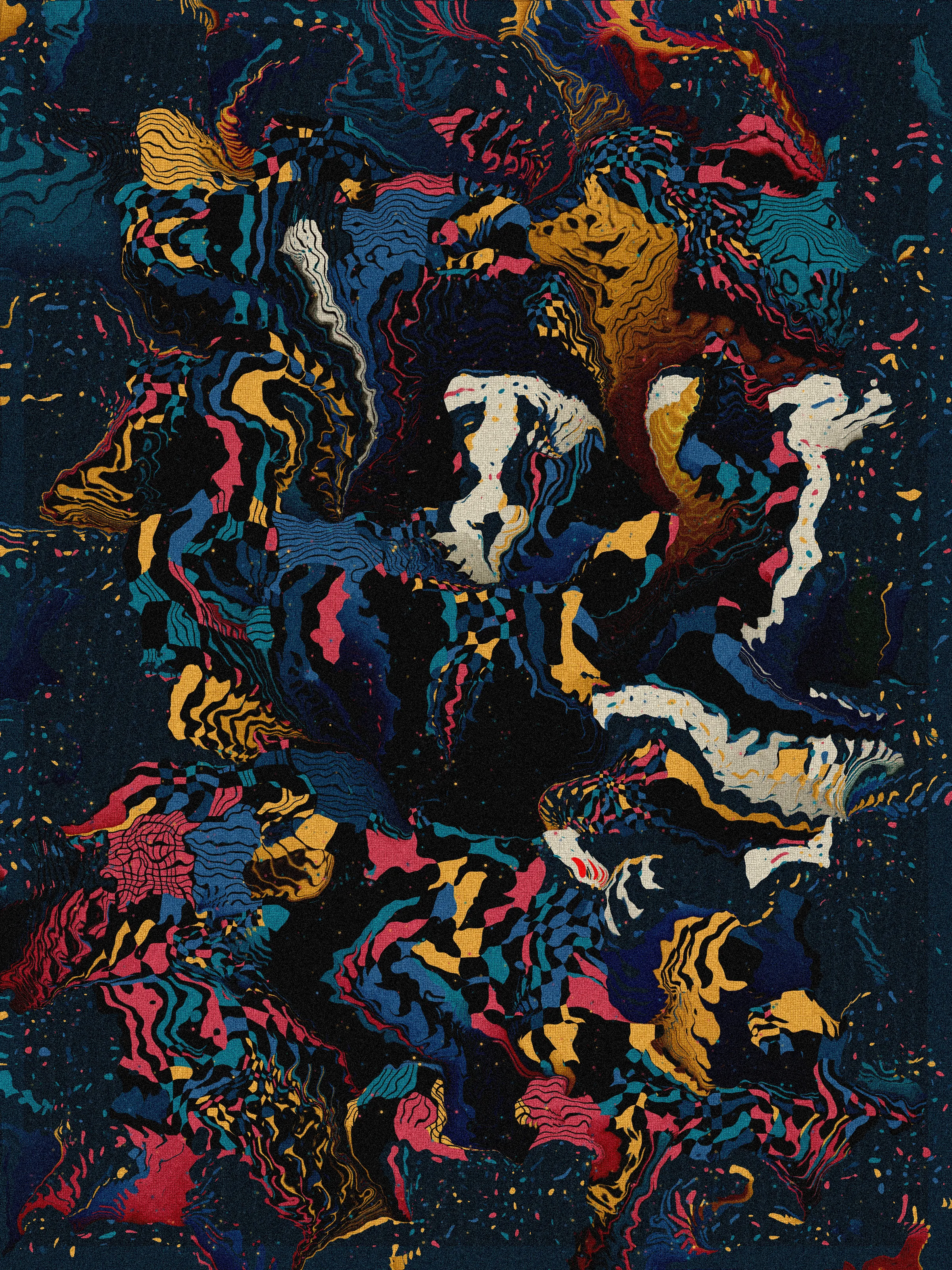 gm. studio presents 'Athanasia' by Valent, the culmination of a two-year exploration of the possibilities for distortion, composition, and transformation within digital generative art. This release is the tenth collection to be featured in the 'Blind' category. It consists of 200 pieces & launched on August 4th 2025.