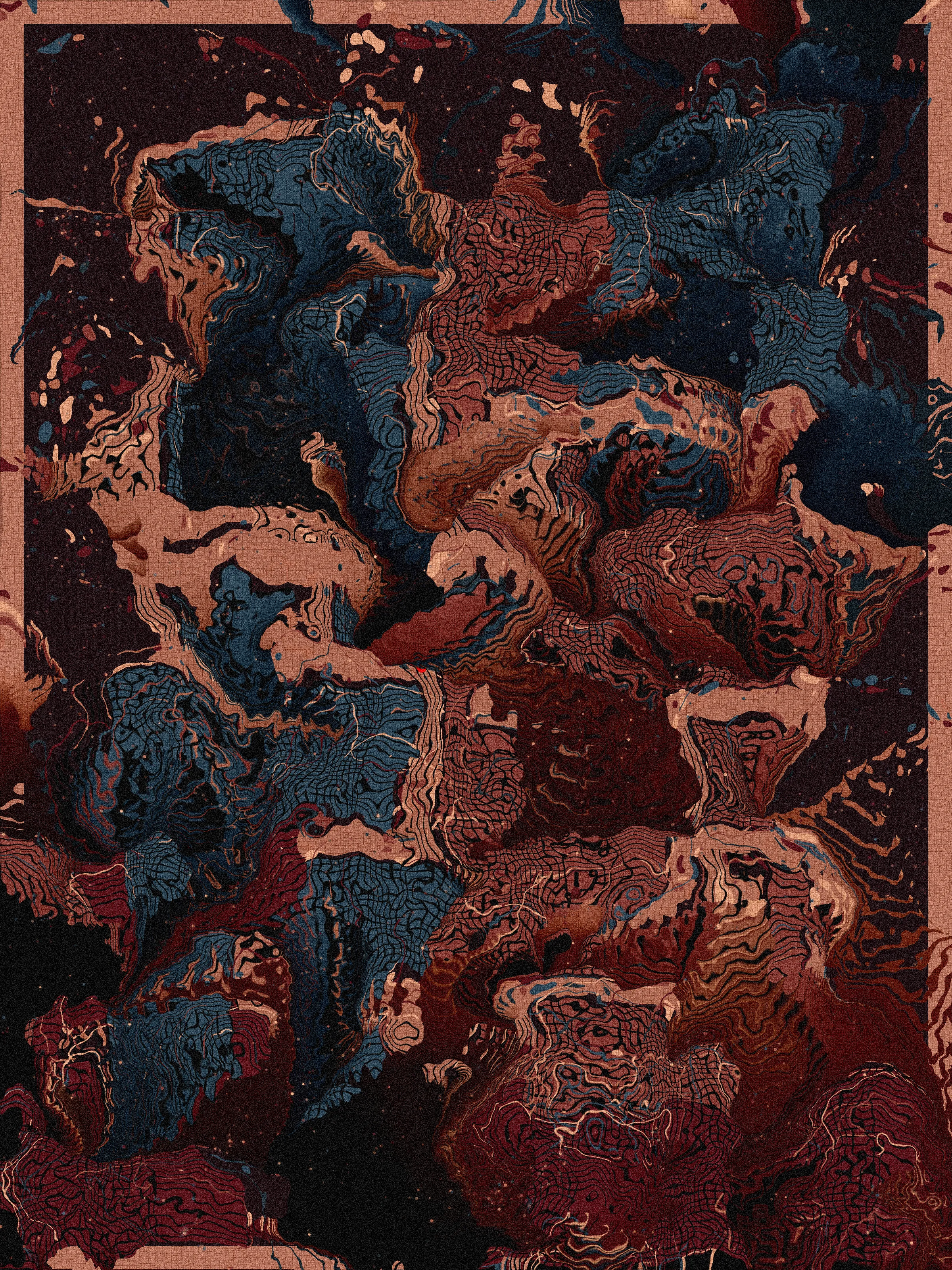 gm. studio presents 'Athanasia' by Valent, the culmination of a two-year exploration of the possibilities for distortion, composition, and transformation within digital generative art. This release is the tenth collection to be featured in the 'Blind' category. It consists of 200 pieces & launched on August 4th 2025.
