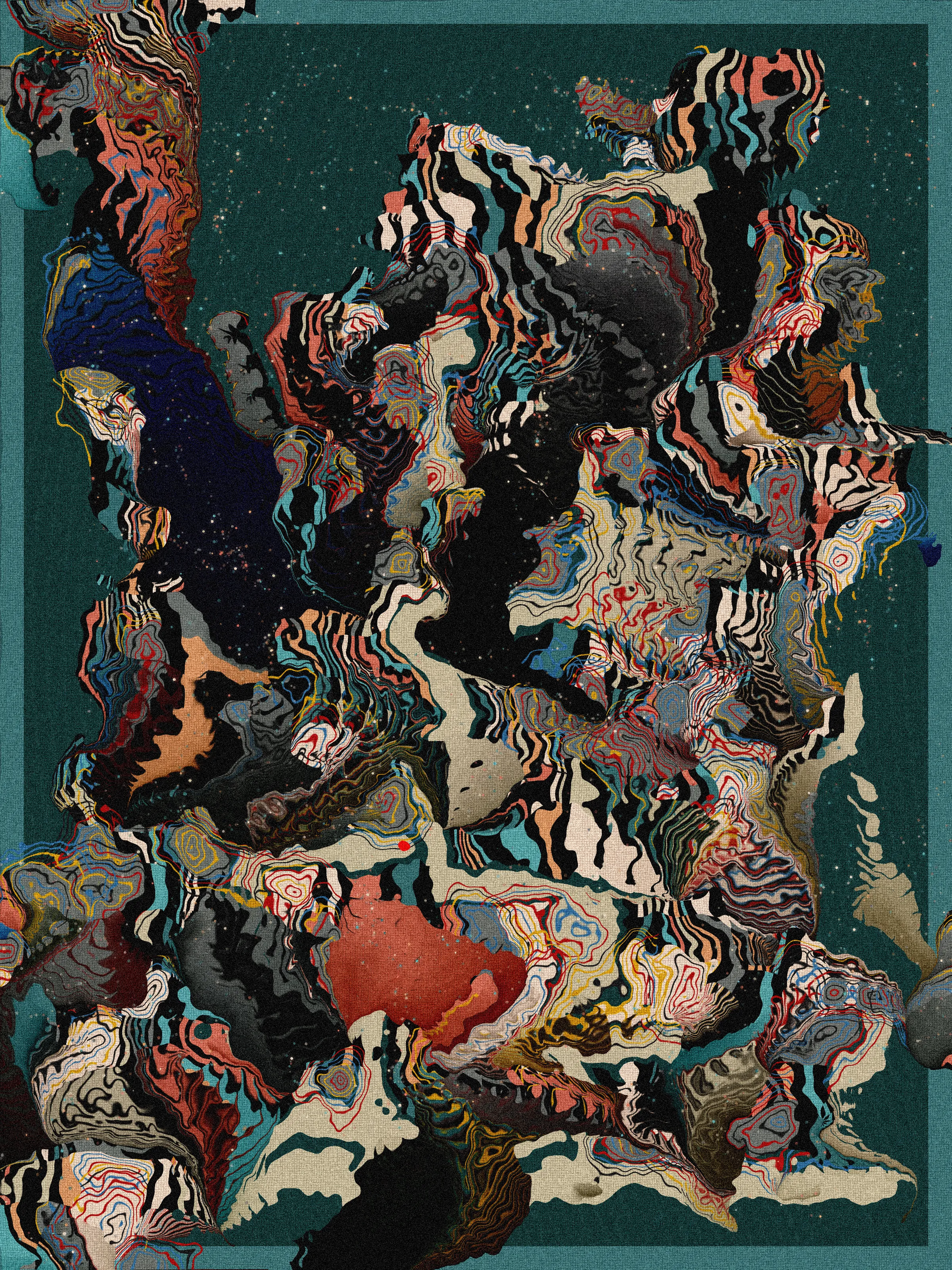 gm. studio presents 'Athanasia' by Valent, the culmination of a two-year exploration of the possibilities for distortion, composition, and transformation within digital generative art. This release is the tenth collection to be featured in the 'Blind' category. It consists of 200 pieces & launched on August 4th 2025.