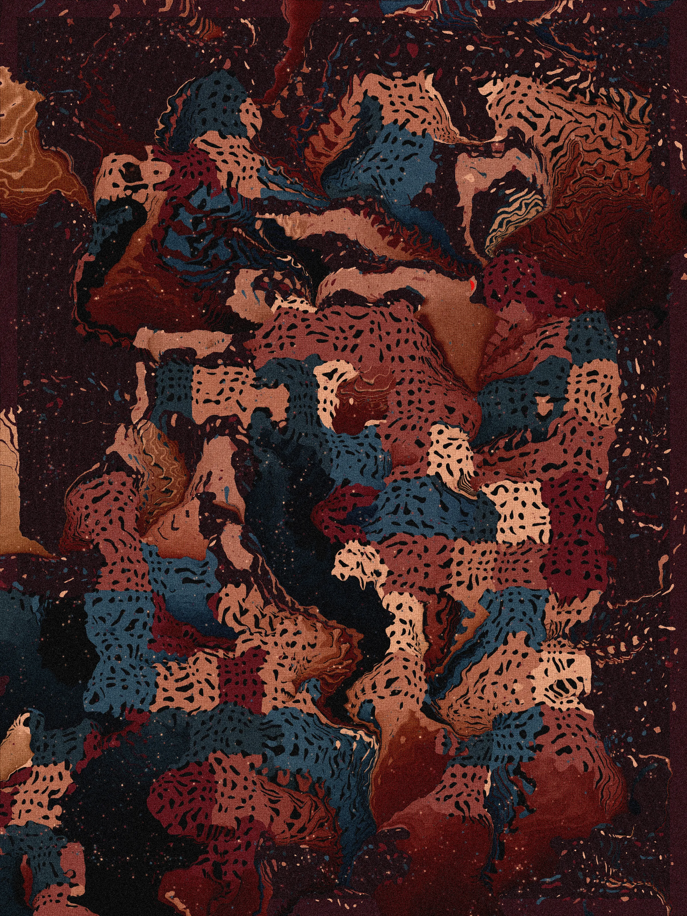 gm. studio presents 'Athanasia' by Valent, the culmination of a two-year exploration of the possibilities for distortion, composition, and transformation within digital generative art. This release is the tenth collection to be featured in the 'Blind' category. It consists of 200 pieces & launched on August 4th 2025.